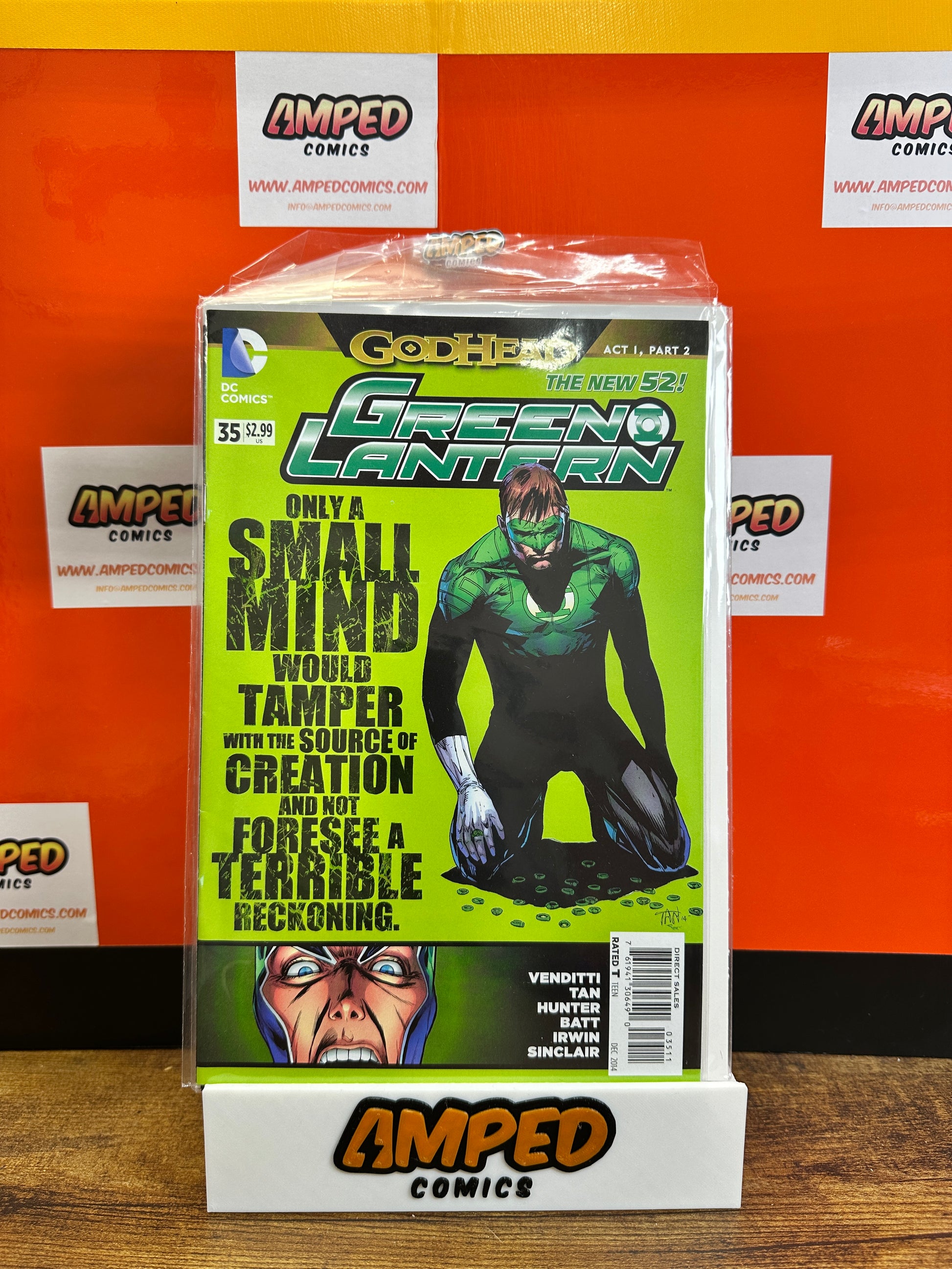 Green Lantern 35 DC Comics The New 52 Godhead Act 1 Part 2