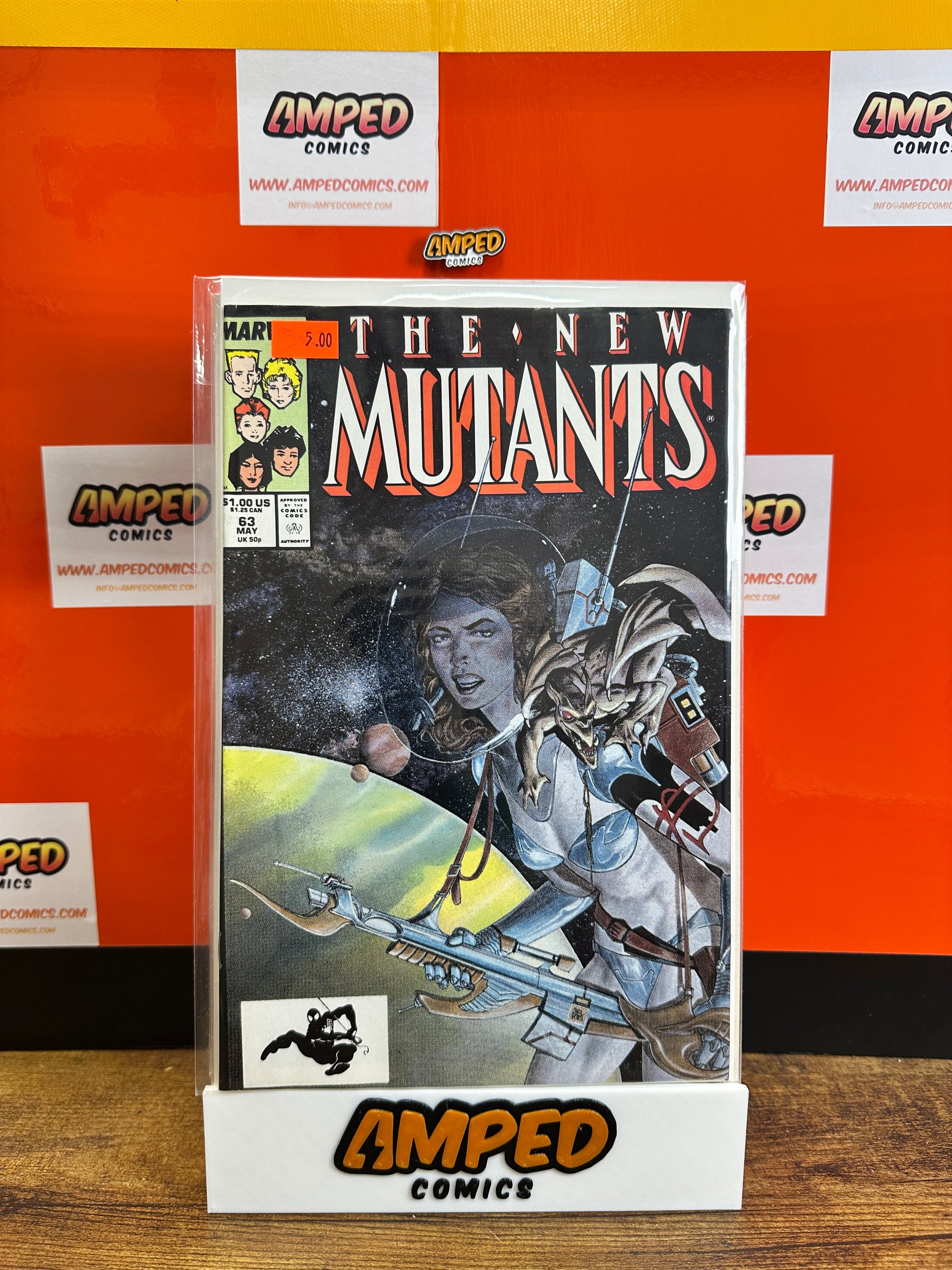 The New Mutants 63 Marvel Comics May 1988