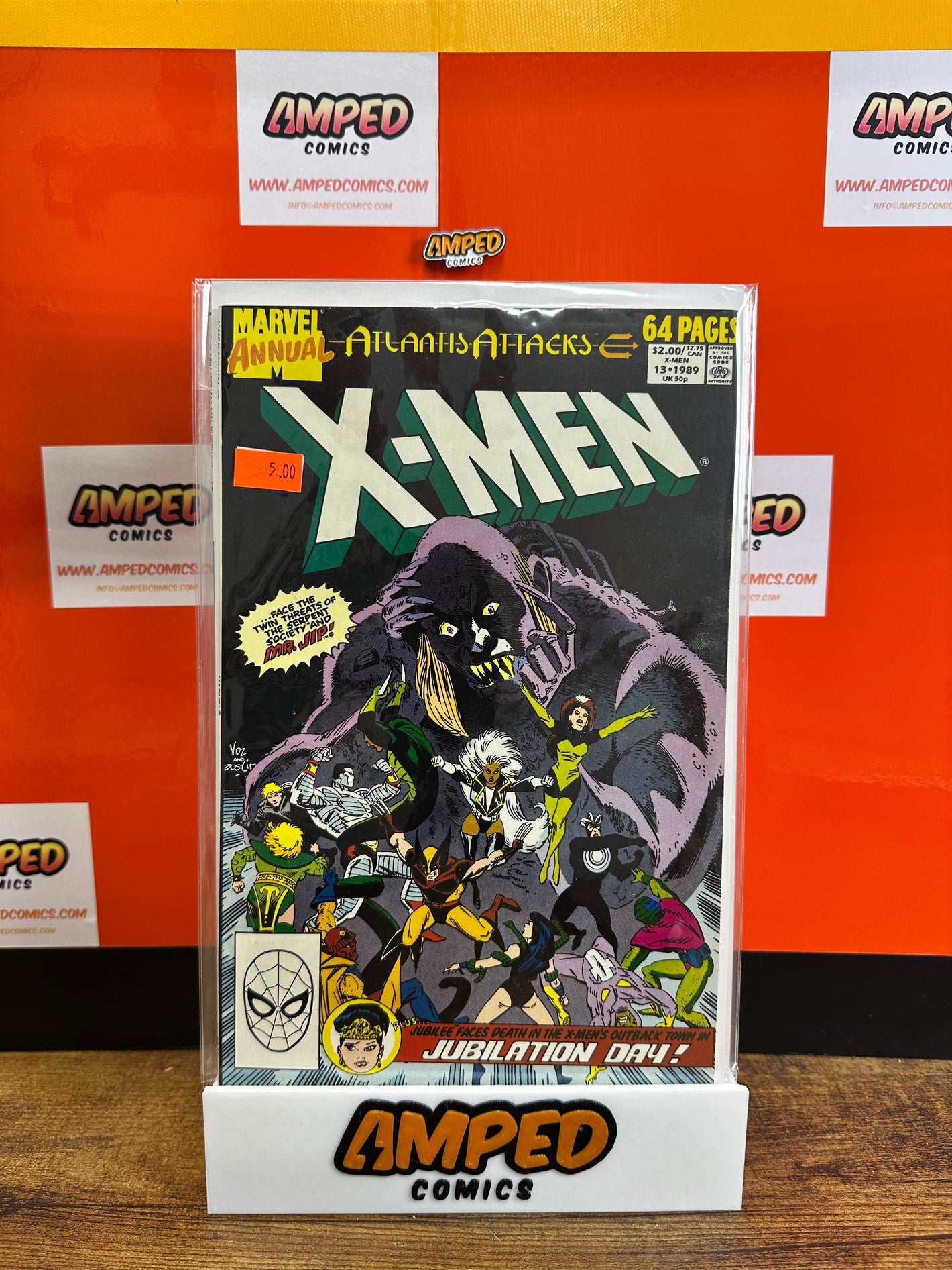 X-Men Annual 13 Marvel 1989 Atlantis Attacks 64 Pages