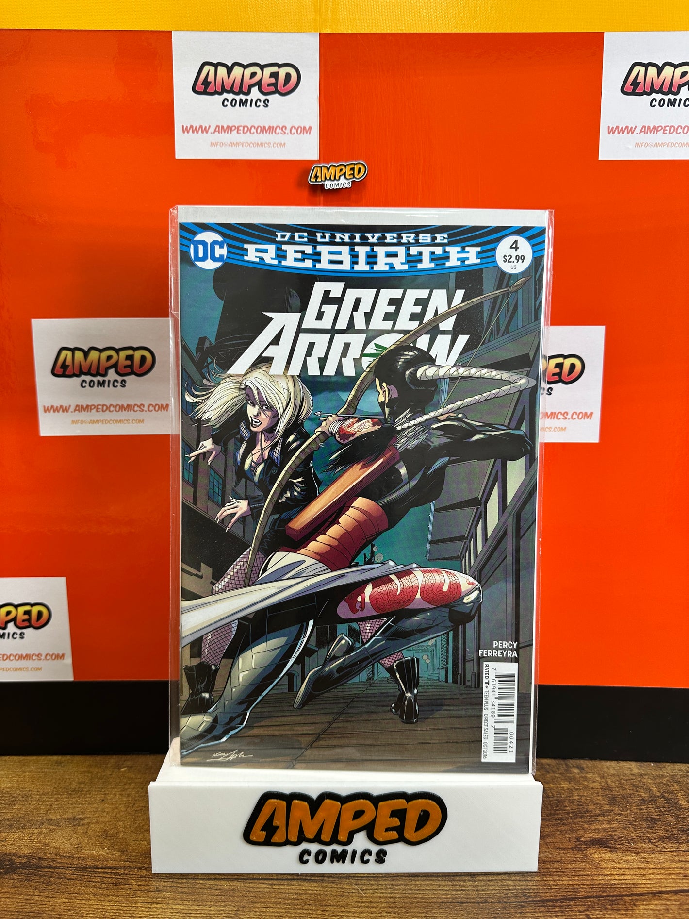 Green Arrow 4 DC Universe Rebirth 2016