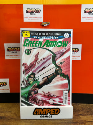 Green Arrow 11 DC Rebirth 2016 Murder on the Empire Express