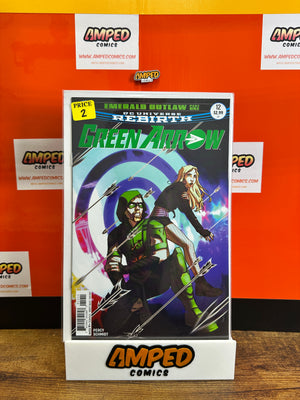 Green Arrow 12 DC Rebirth Emerald Outlaw Part One (2016)