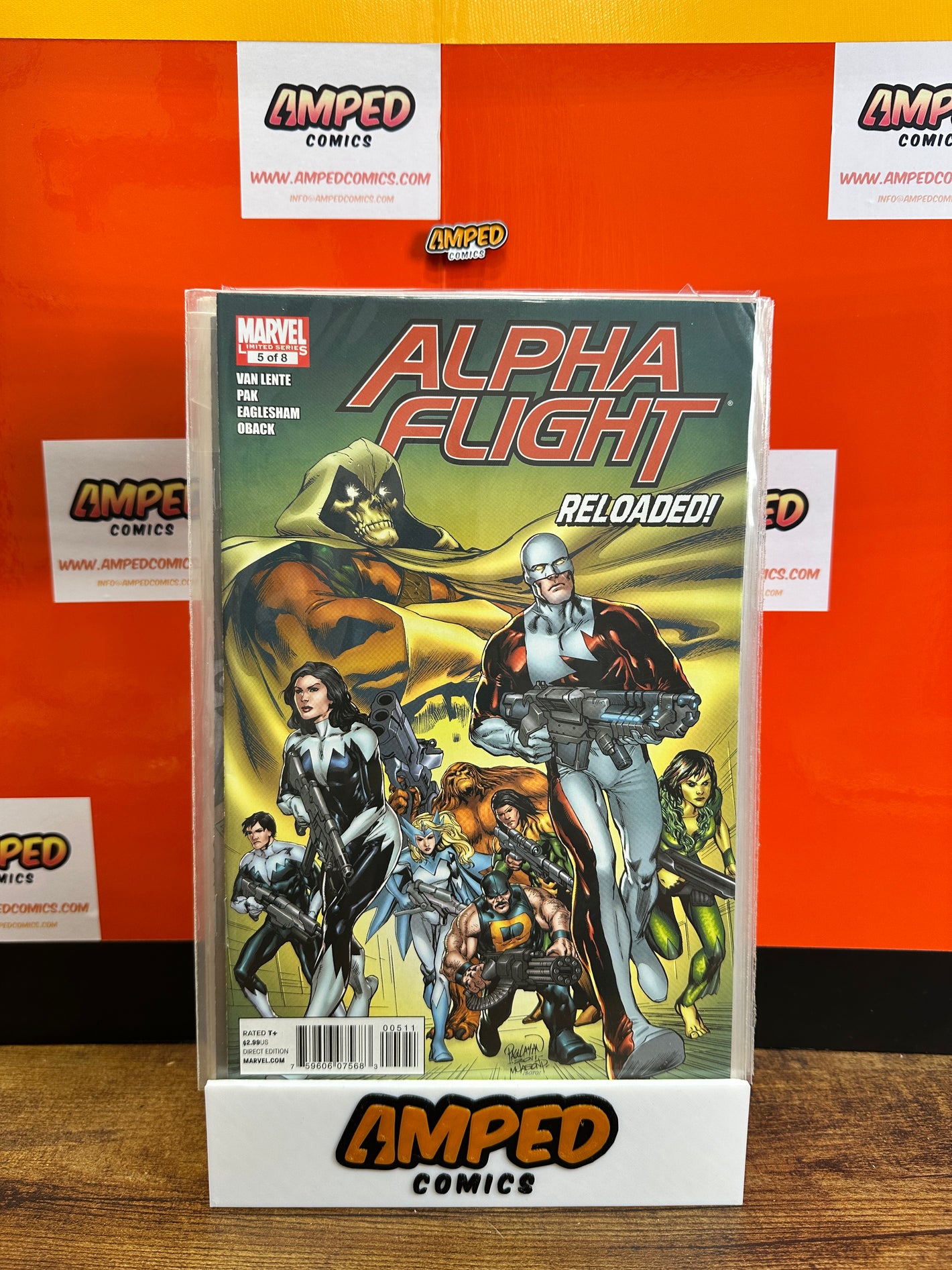 Alpha Flight Reloaded 1 Marvel Comics 2011 Van Lente Pak