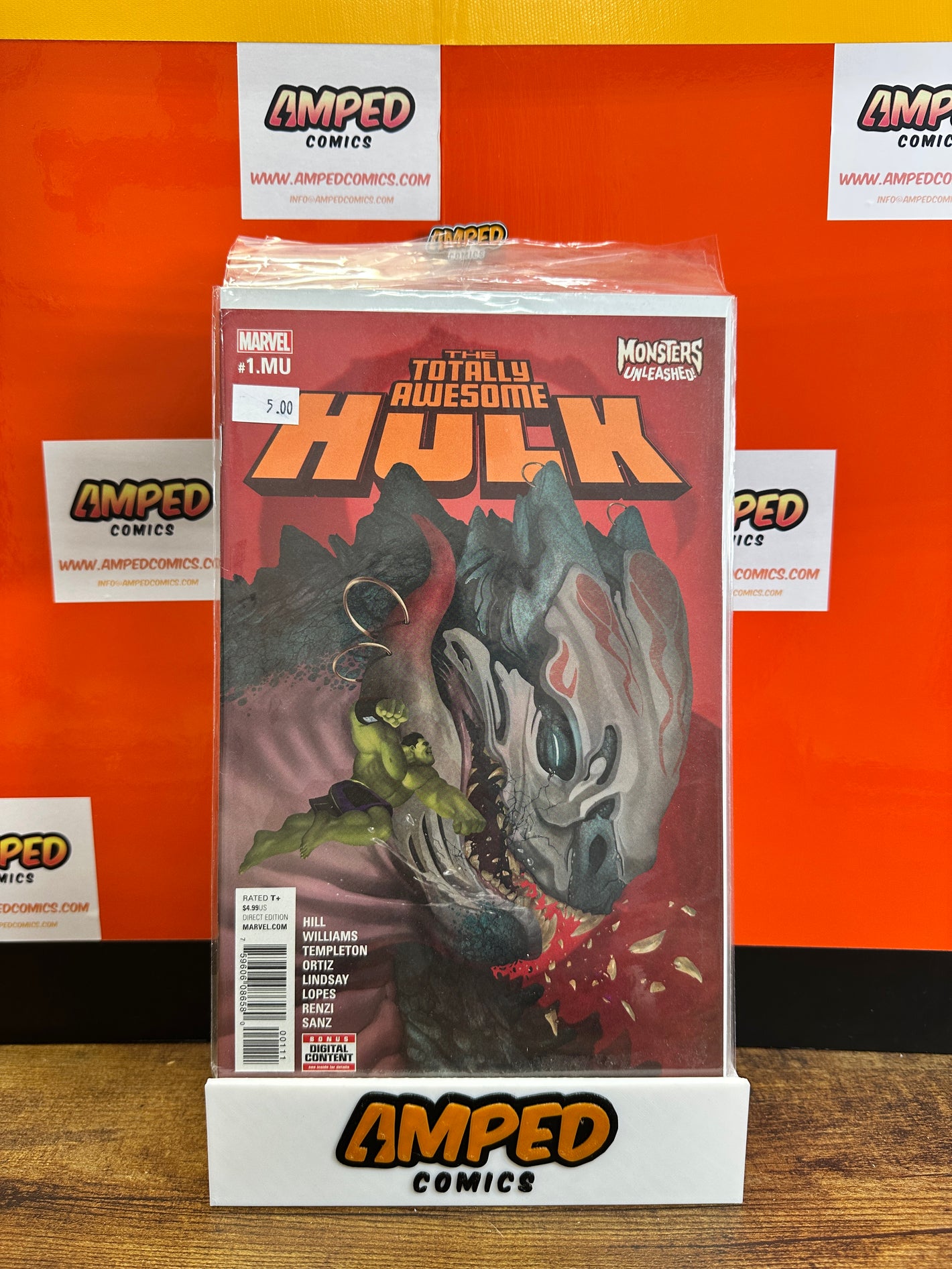 Totally Awesome Hulk 1.MU Marvel Comics Monsters Unleashed