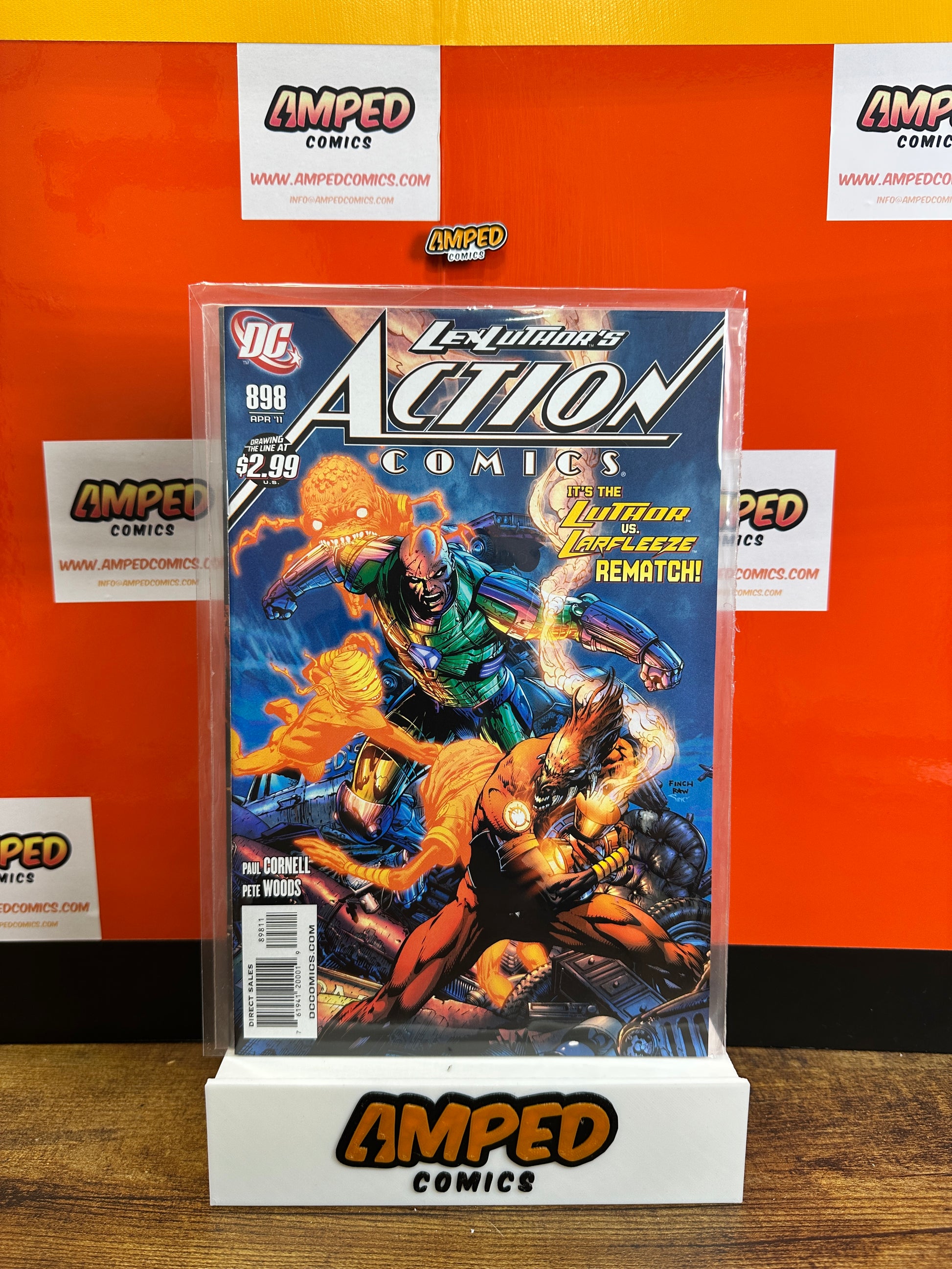 Action Comics 898 DC Comics April 2011 Lex Luthor vs Larfleeze