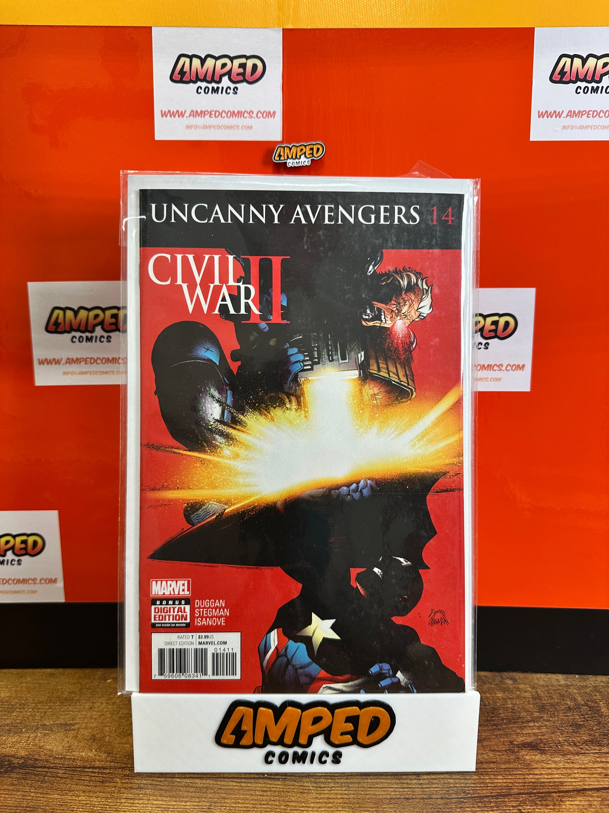 Uncanny Avengers 14 Civil War II Marvel 2016 Duggan Stegman