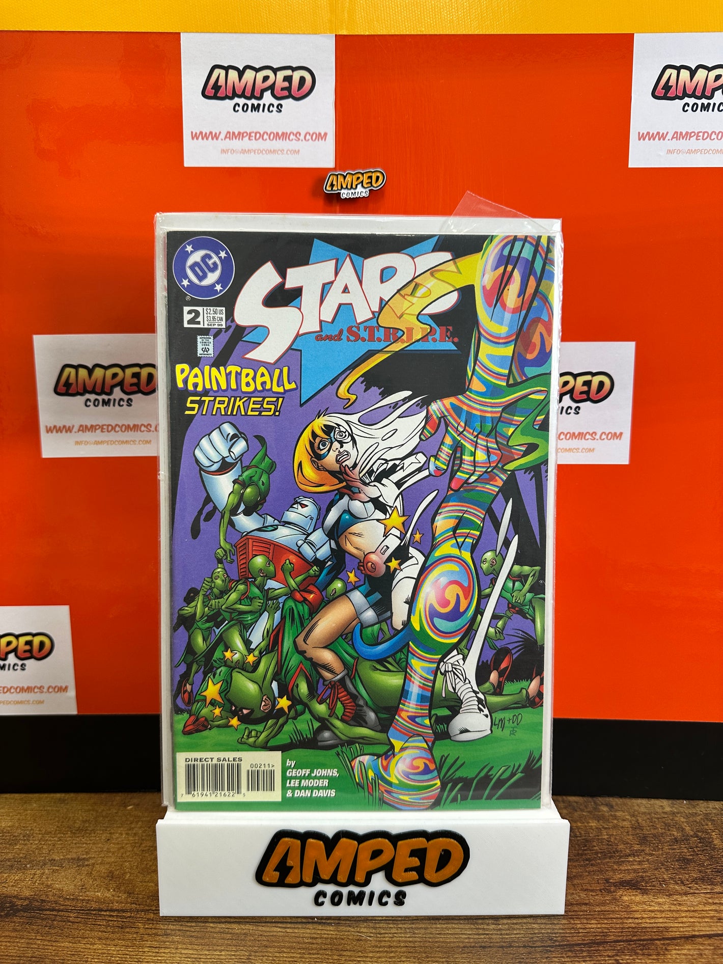Stars and S.T.R.I.P.E. 2 DC Comics 1999 Geoff Johns Paintball Strikes