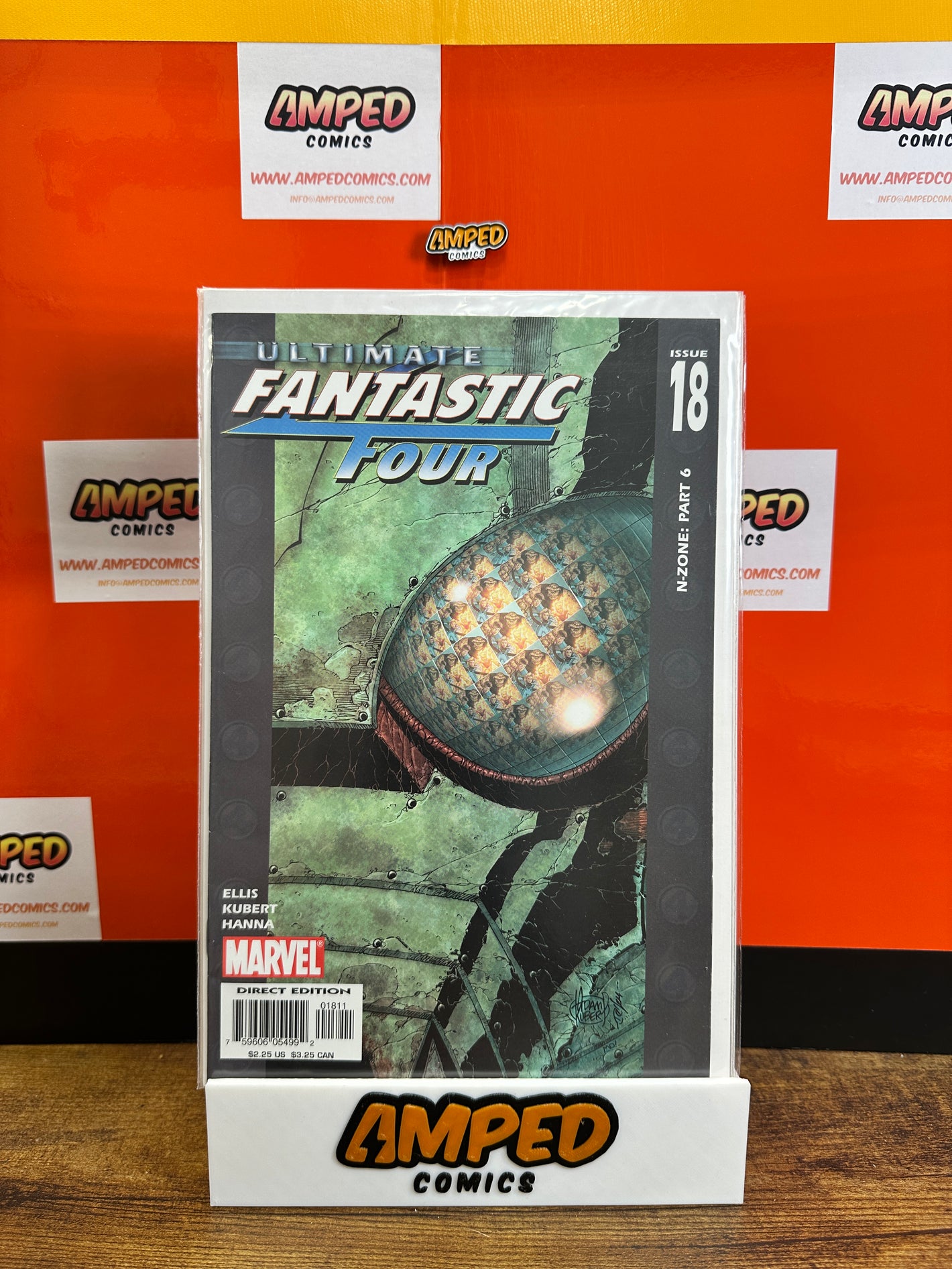 Ultimate Fantastic Four 18 Marvel Comics 2005 N-Zone Part 6