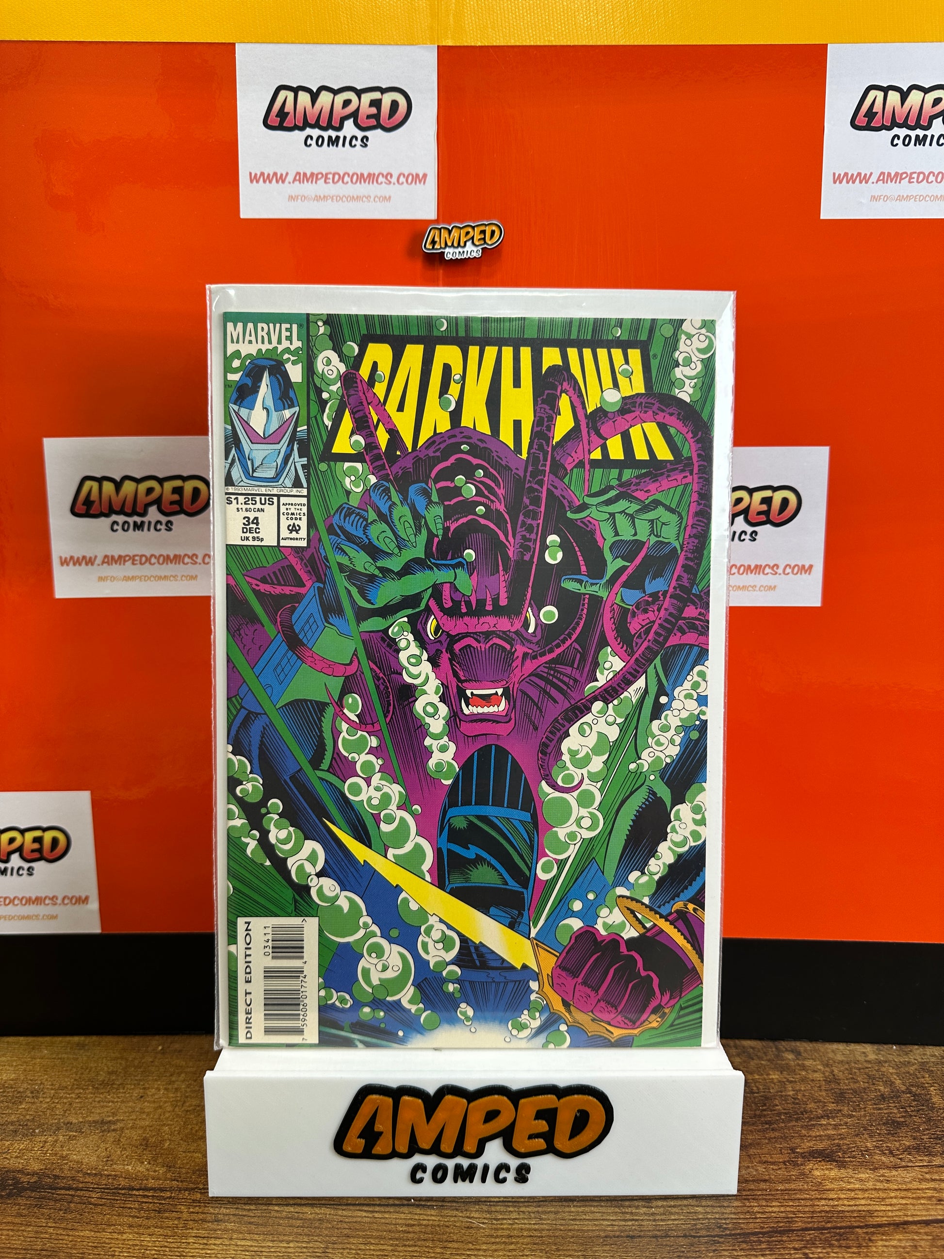 Darkhawk 24 Marvel Comics 1993 Direct Edition
