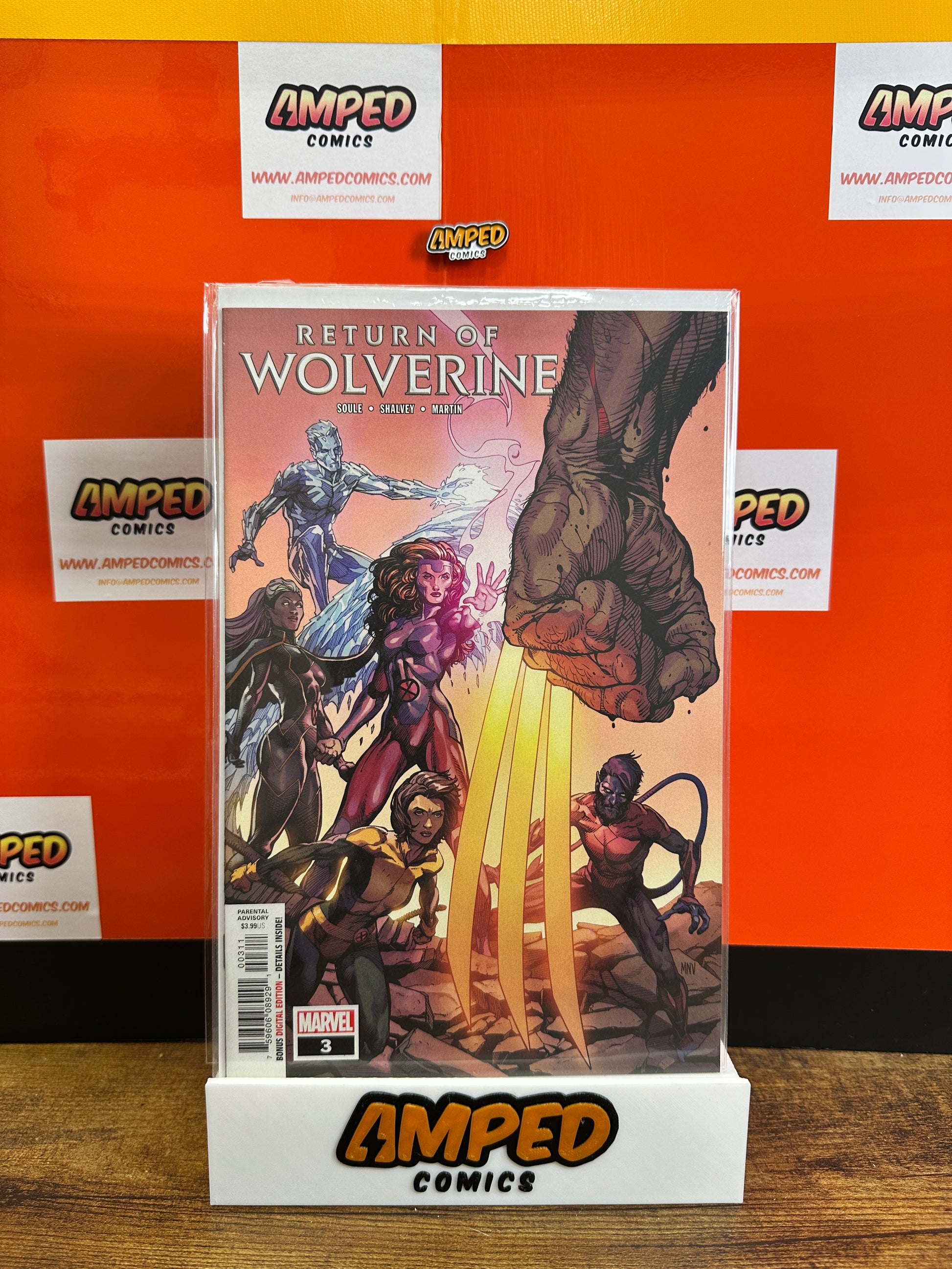 Return of Wolverine 3 Marvel Comics 2018 Soule Shalvey Martin