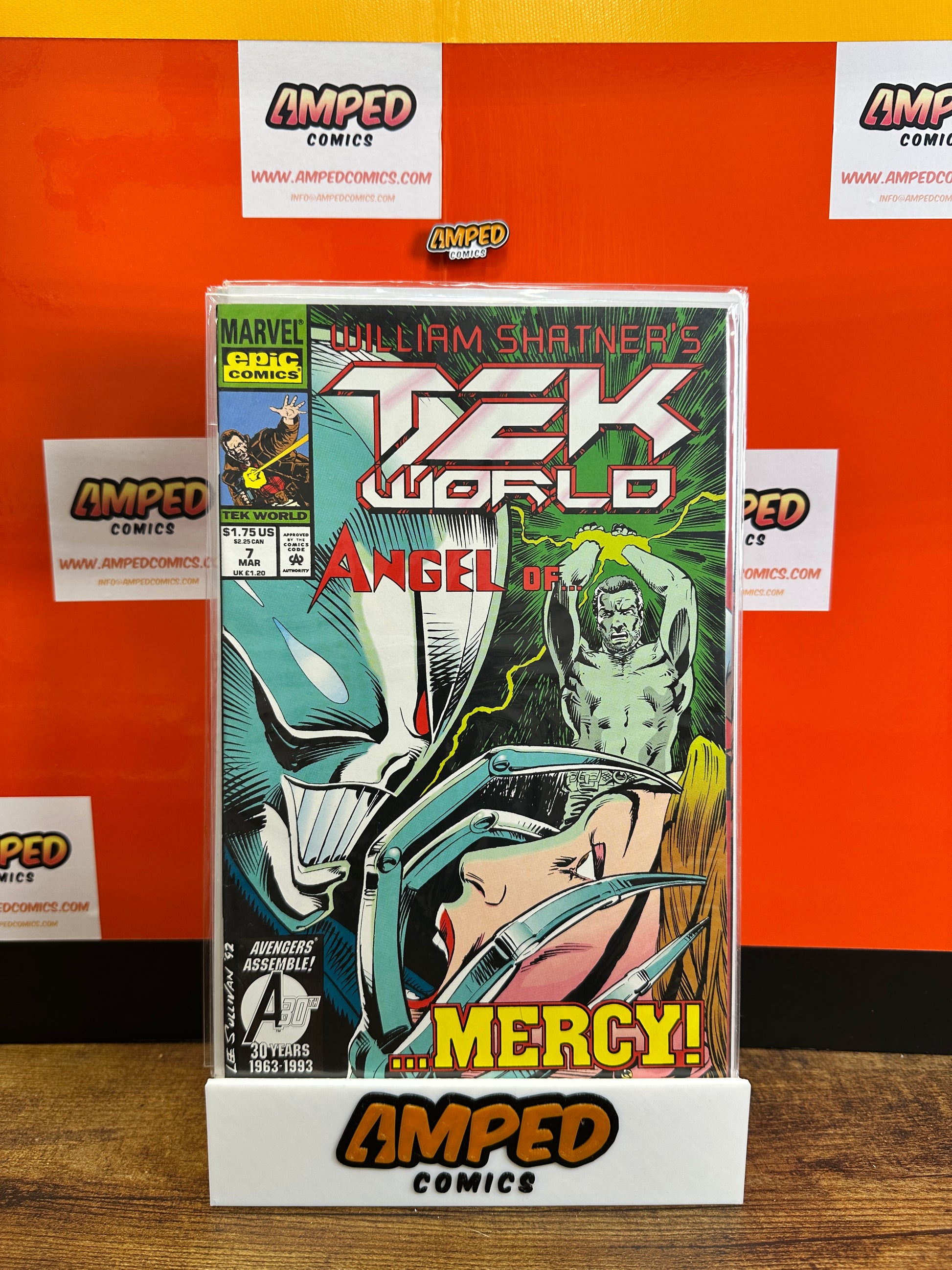 TekWorld 4 Marvel Epic Comics 1993 William Shatner