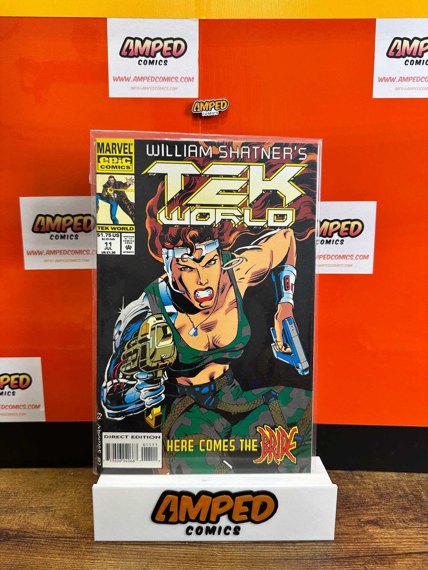 William Shatners TekWorld 11 Marvel Comics July 1993