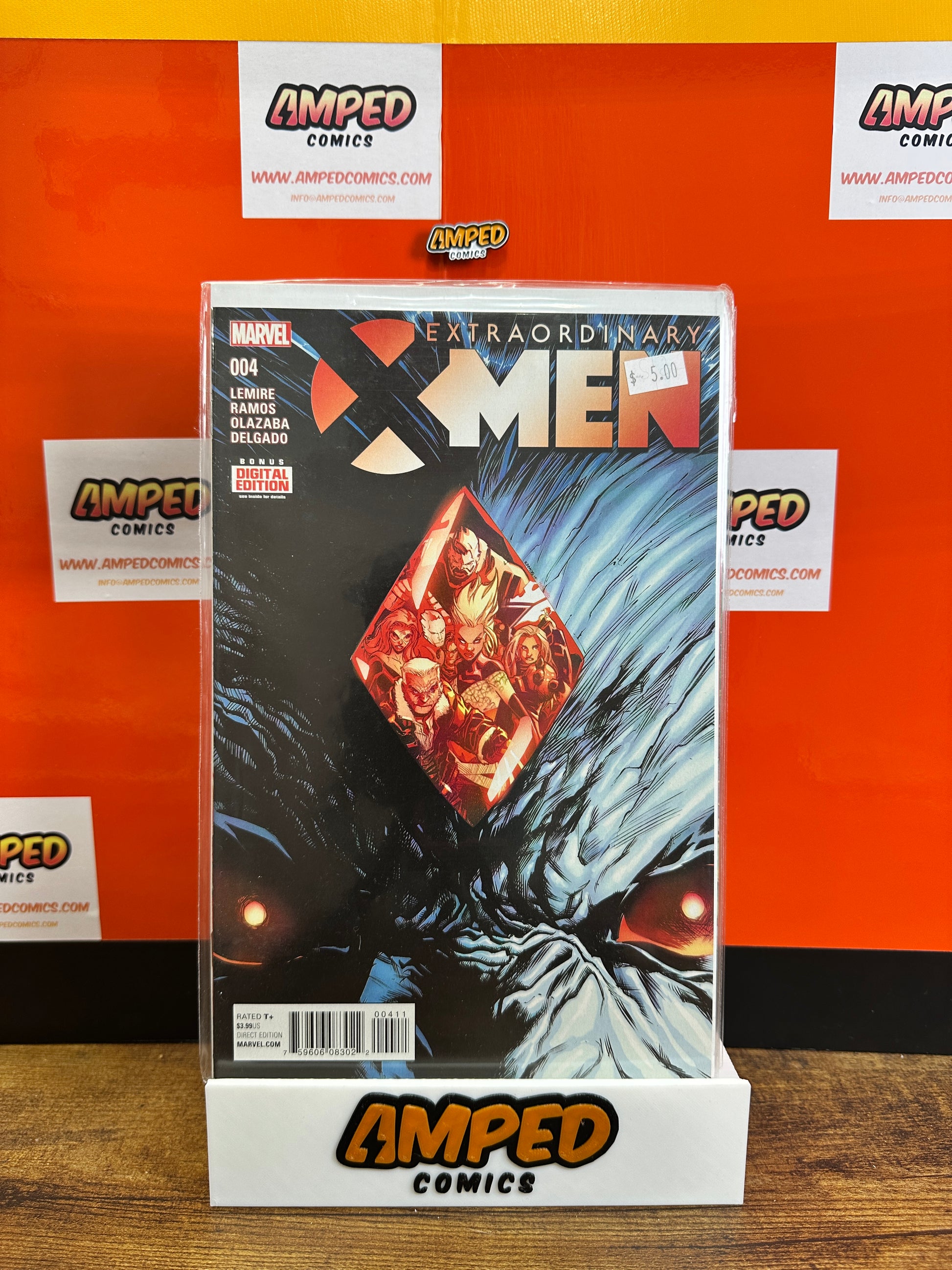 Extraordinary X-Men 4 Marvel Comics 2016 Jeff Lemire Ramos