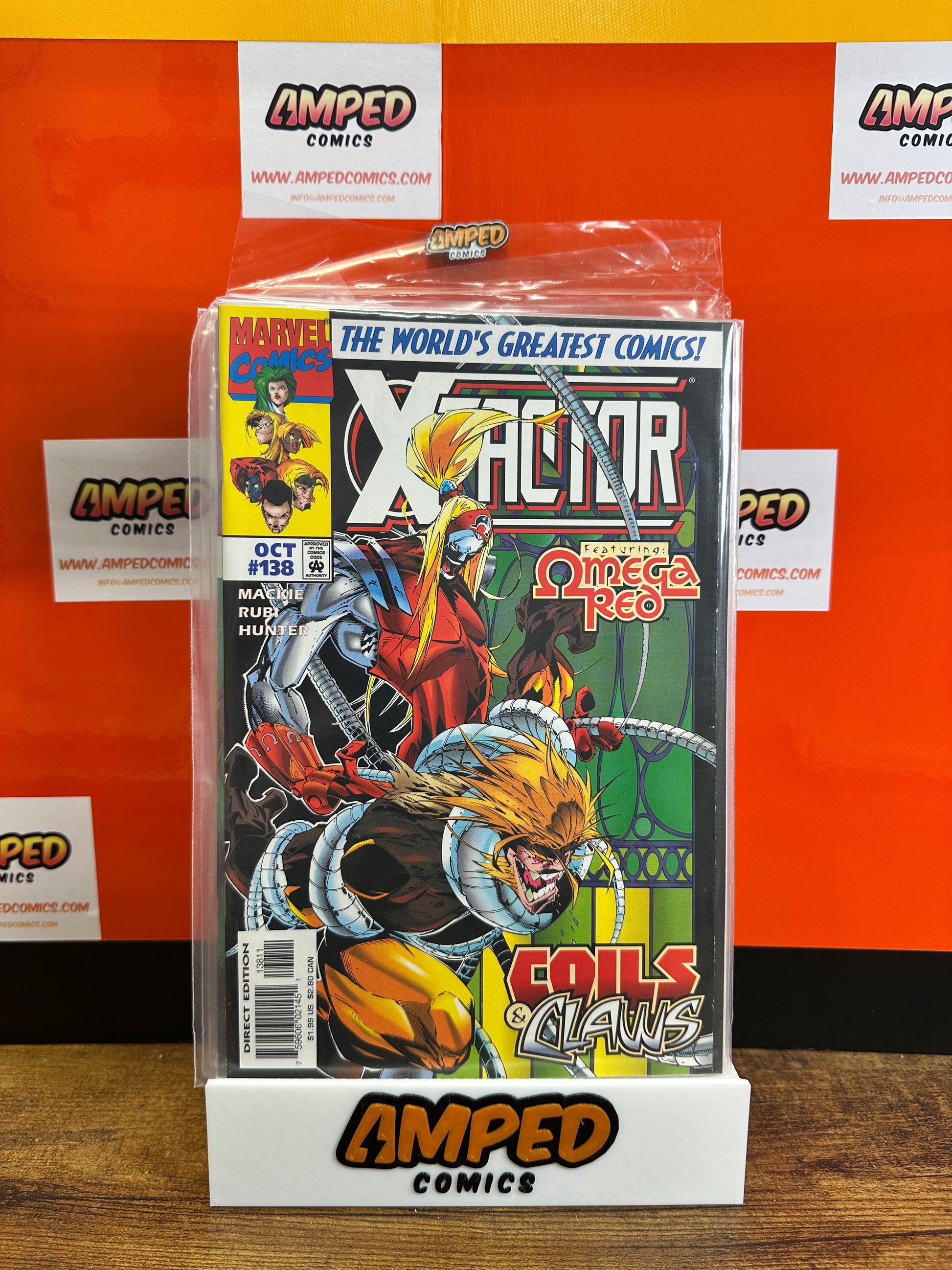 X-Factor 138 Marvel Comics Oct 1997 Omega Red Appearance