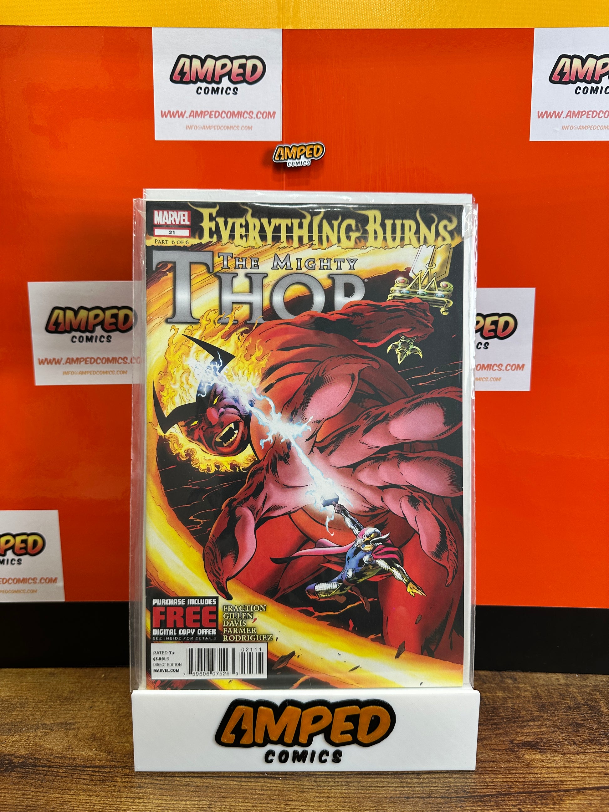 The Mighty Thor 21 Marvel Comics 2012 Everything Burns Part 6