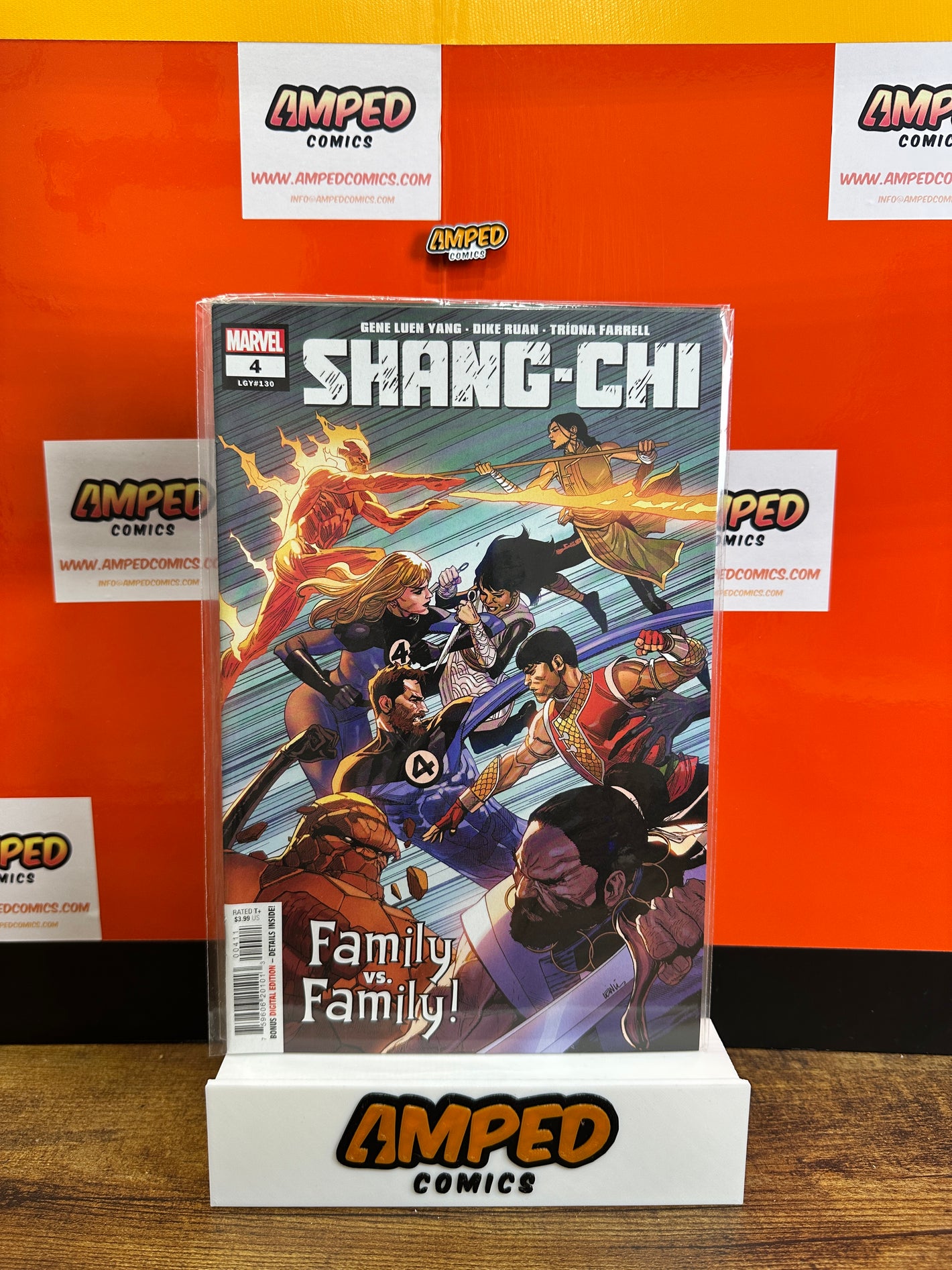Shang-Chi 4 Marvel Comics Family vs Family Gene Luen Yang