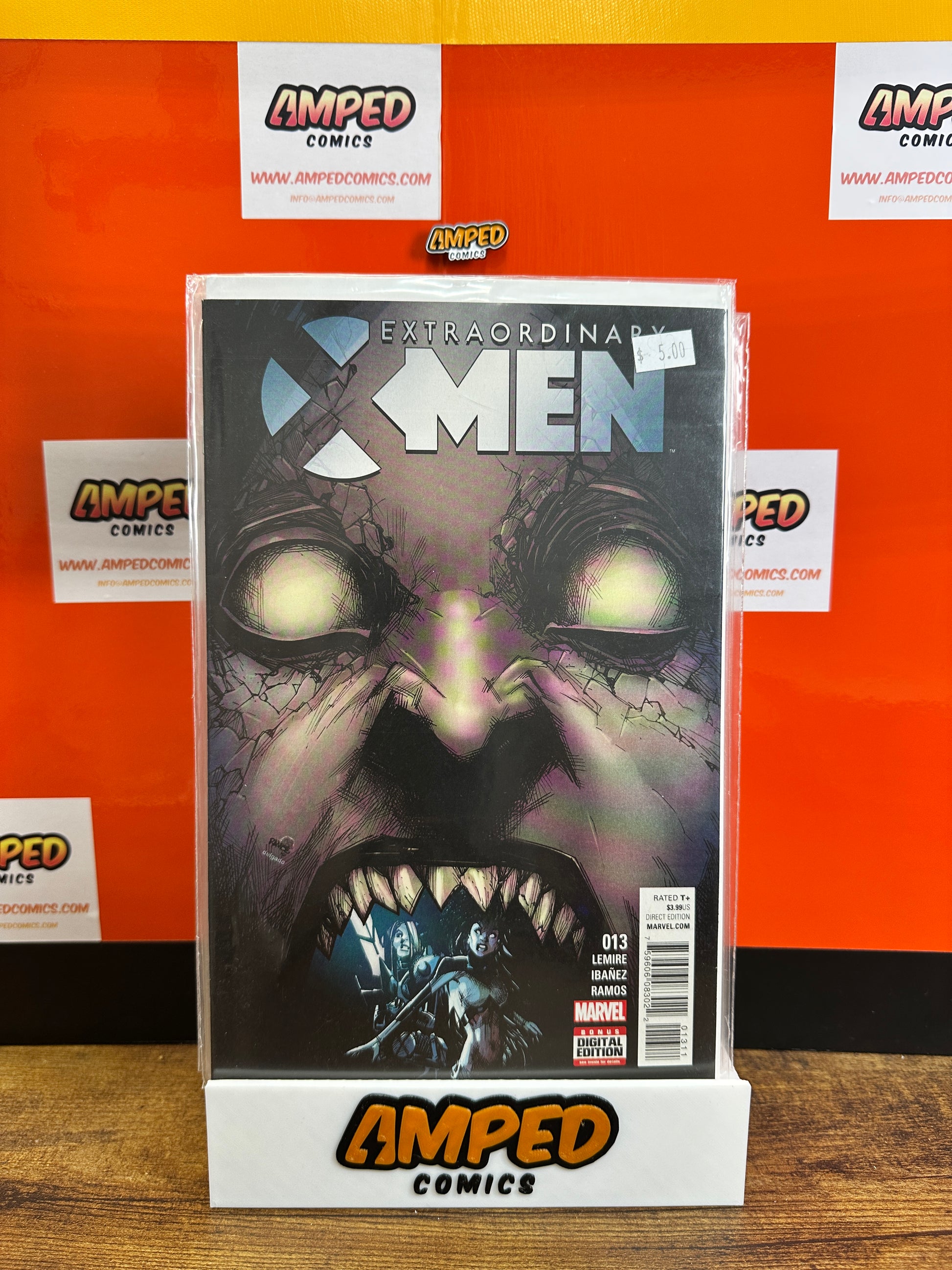 Extraordinary X-Men 13 Marvel Comics 2016 Jeff Lemire Ramos