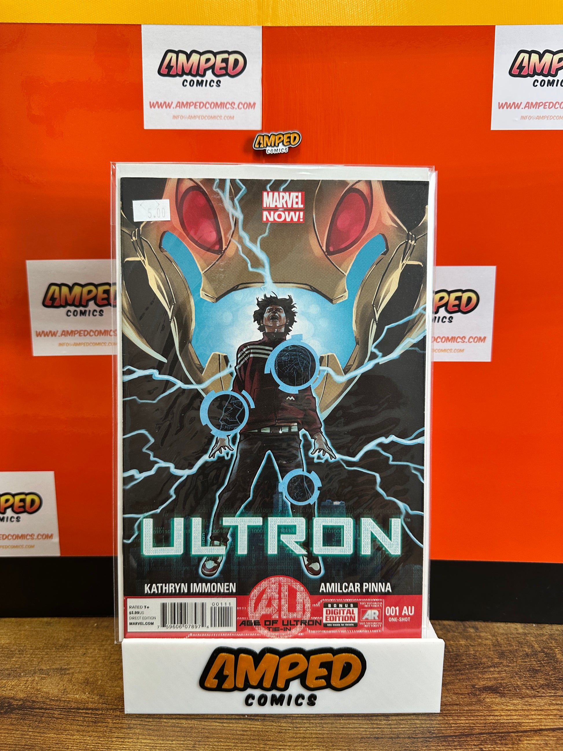 Ultron 1 AU Marvel Now Kathryn Immonen Amilcar Pinna