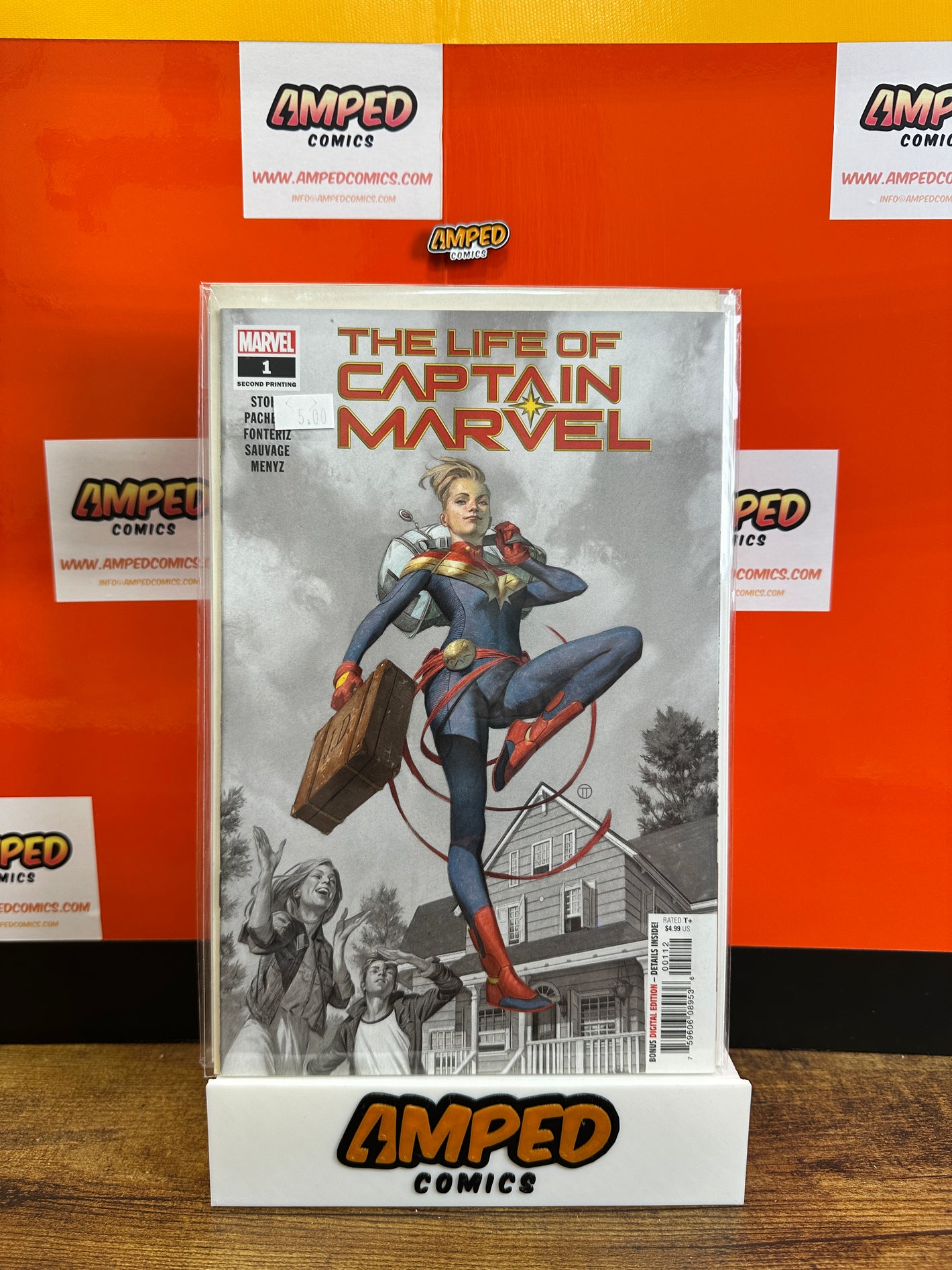 The Life of Captain Marvel 1 Second Printing Marvel Comics
