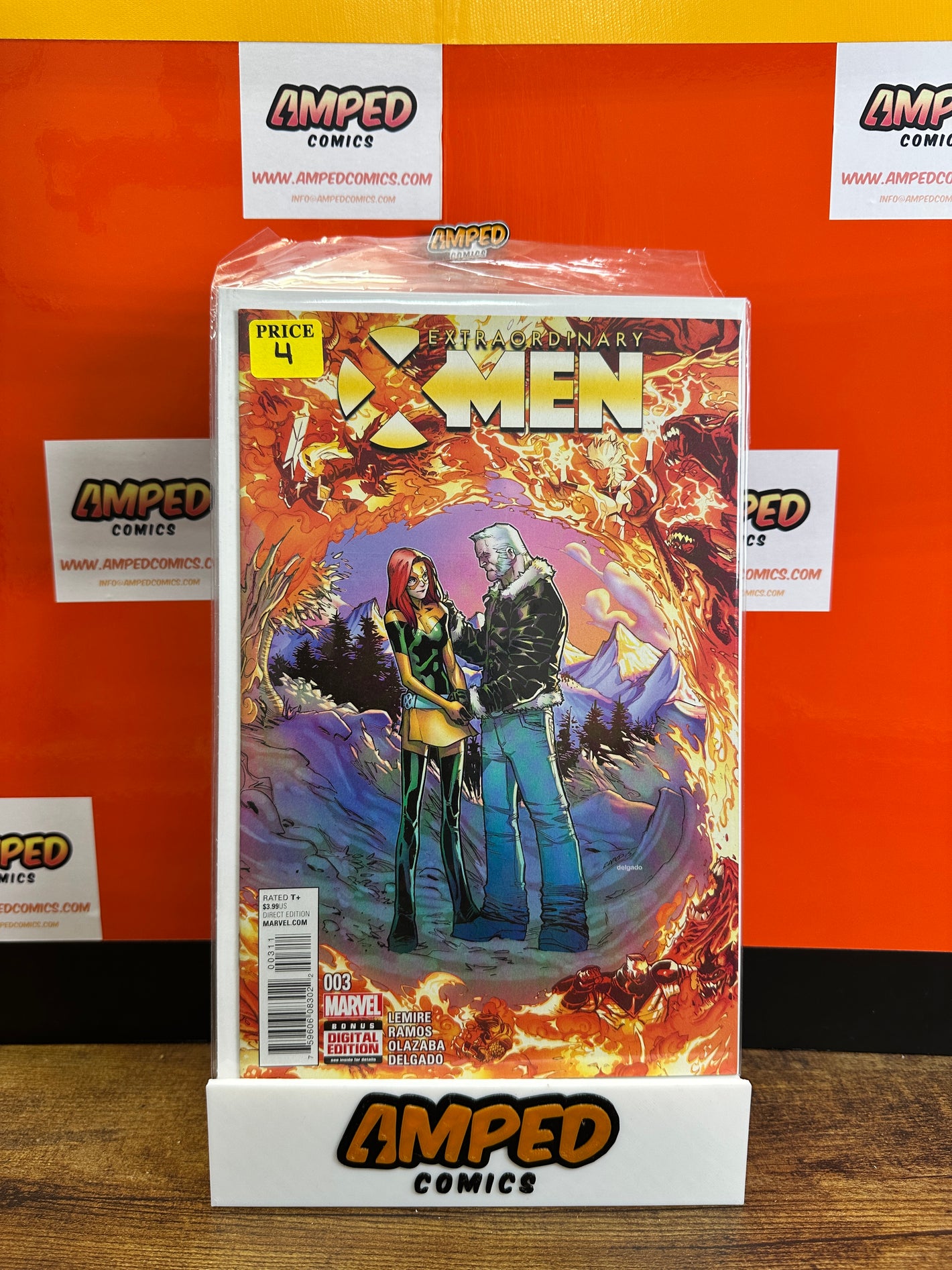 Extraordinary X-Men 3 Marvel Comics 2016 Jeff Lemire Ramos