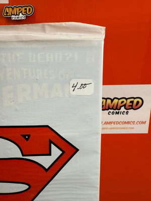 Superman Comic - Adventures of Superman 500 (DC) POLYBAG WITH $4 STICKER ON BAG!