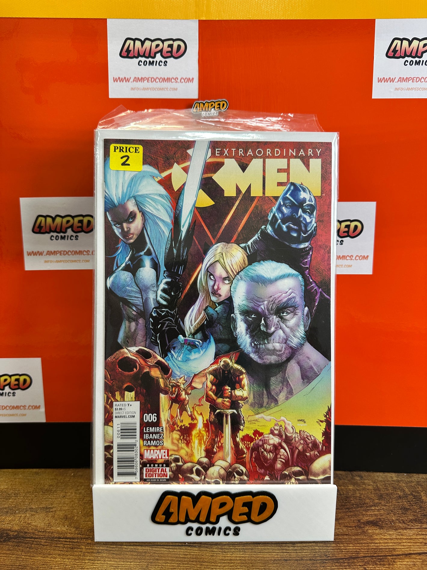 Extraordinary X-Men 6 Marvel Comics 2016 Jeff Lemire Ramos Ibanez