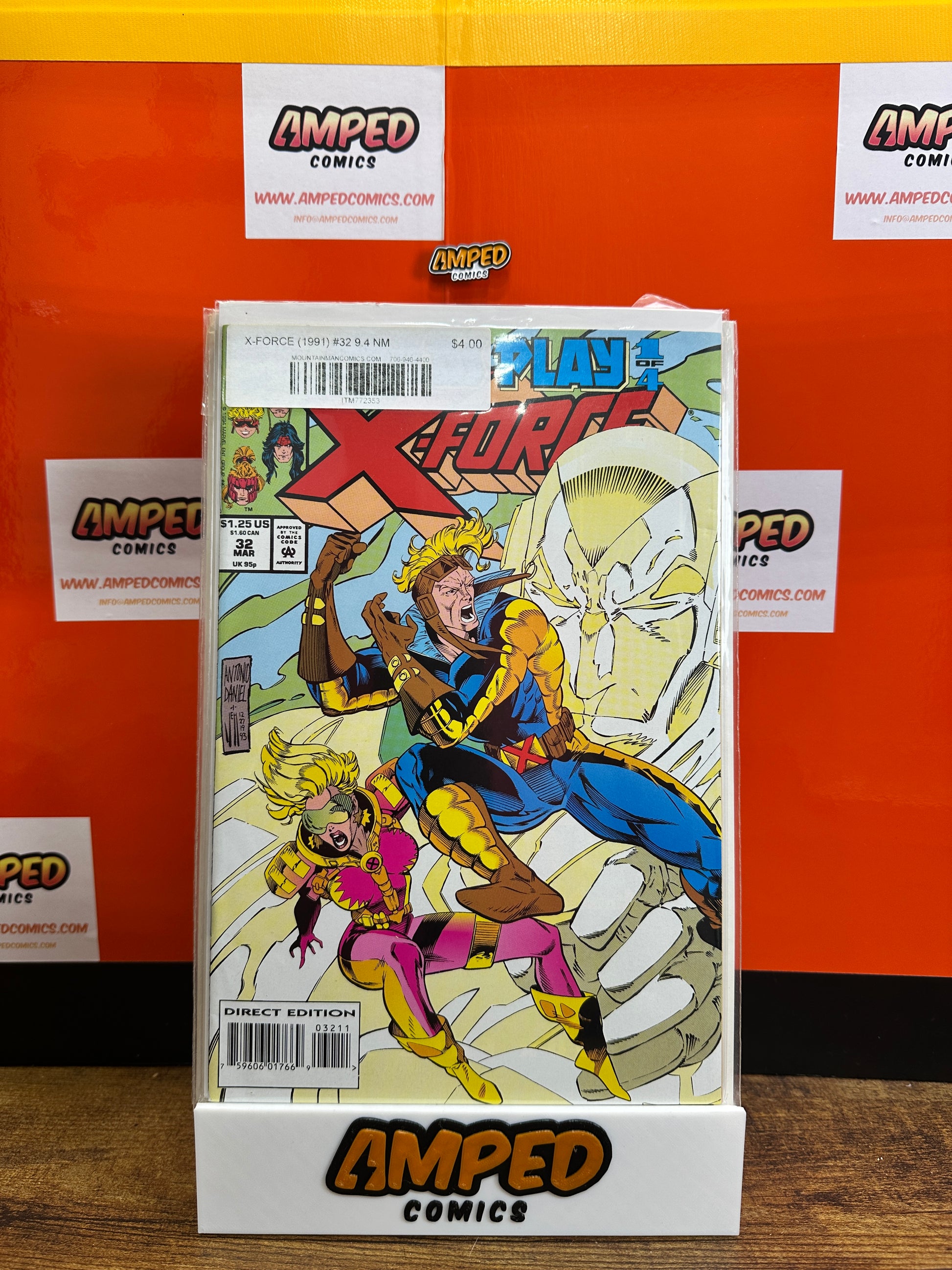 X-Force 32 (1991) Marvel Comics Play of the Month Part 1