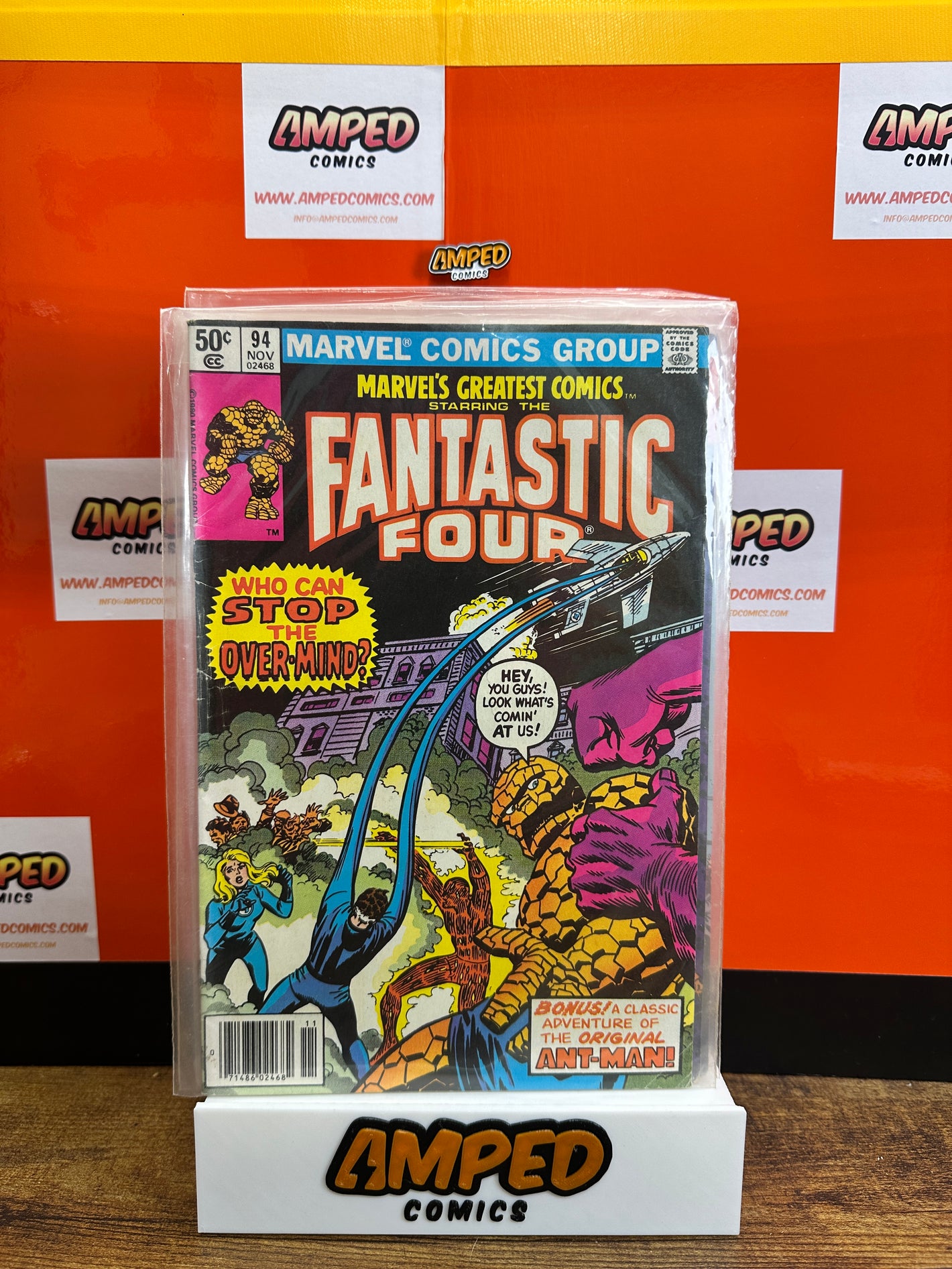 Marvel Greatest Comics 94 Marvel Comics Nov 1970 Over-Mind Appearance