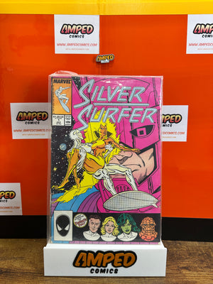 Silver Surfer 1 Marvel Comics July 1987 Fantastic Four App LOW GRADE