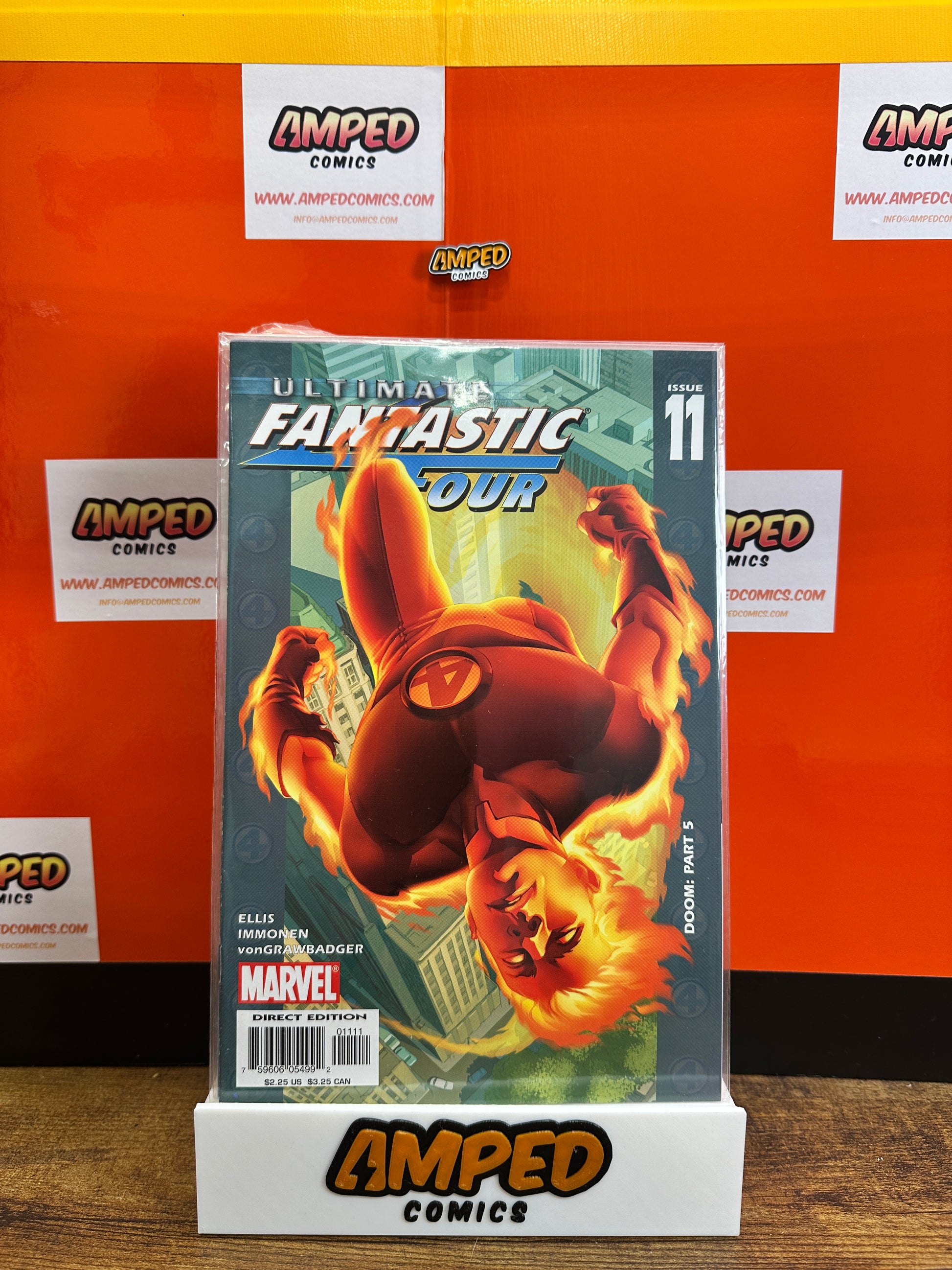 Ultimate Fantastic Four 11 Marvel Comics 2004 Doom Part 5