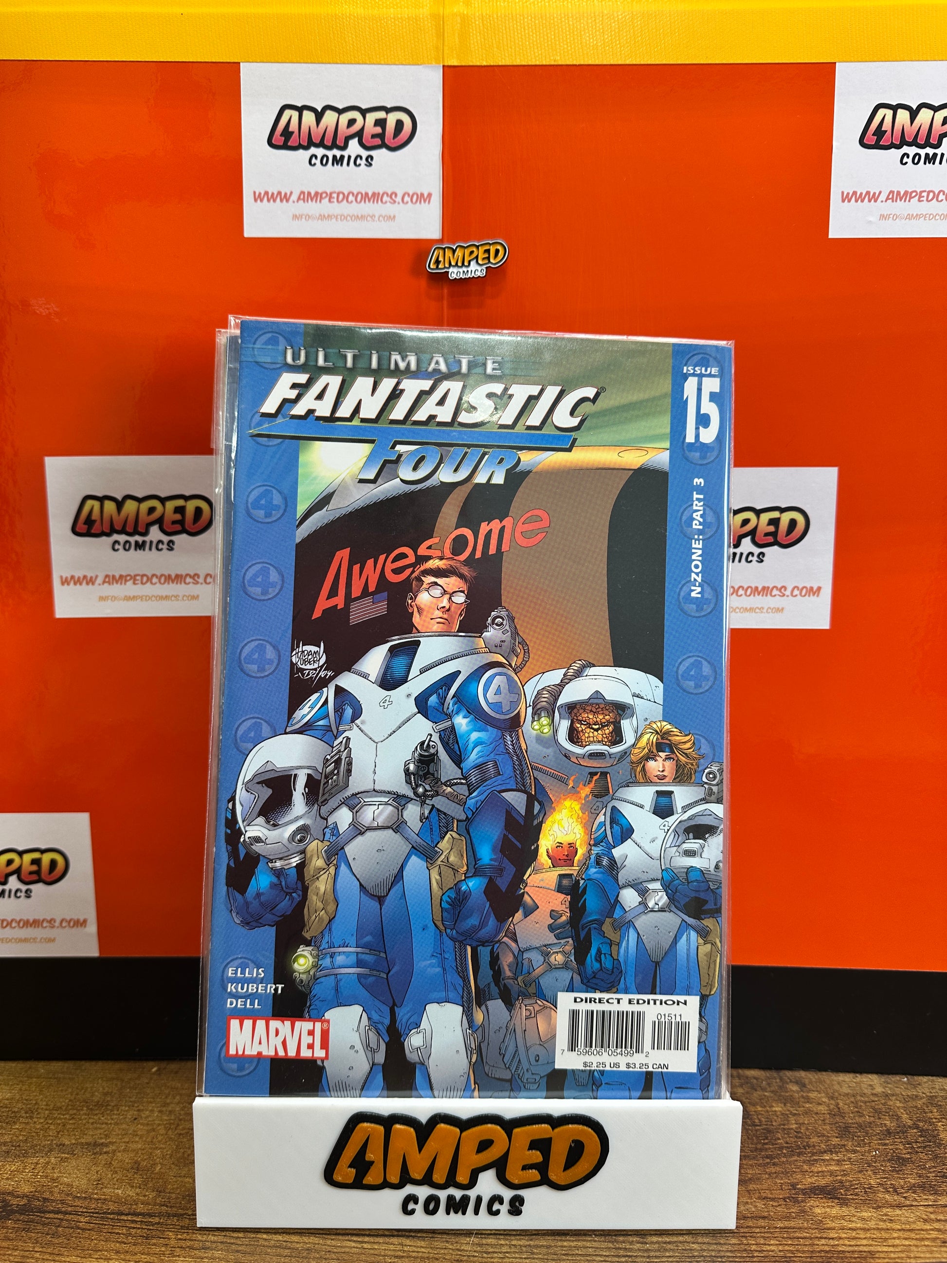 Ultimate Fantastic Four 15 Marvel 2005 N-Zone Part 3
