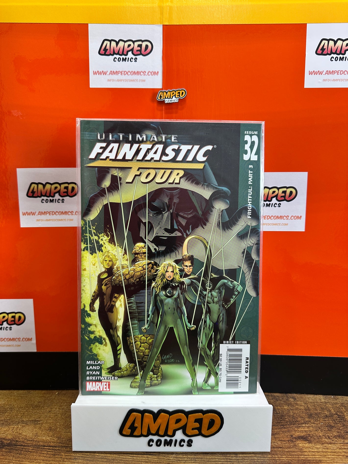 Ultimate Fantastic Four 32 Marvel Comics Frightful Part 3