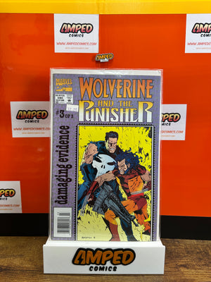 Wolverine and The Punisher 3 (Marvel, 1993) Damaging Evidence