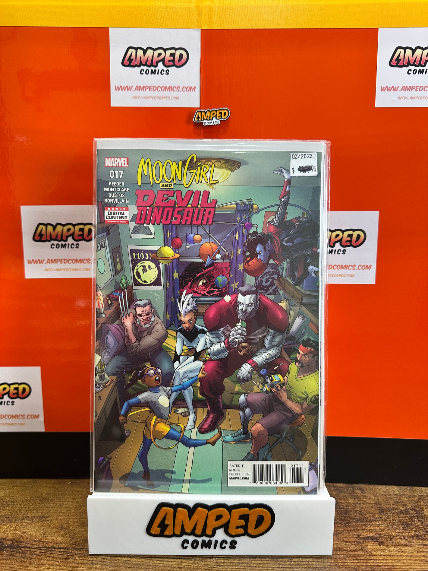 Moon Girl and Devil Dinosaur 17 Marvel Comics (February 2022)