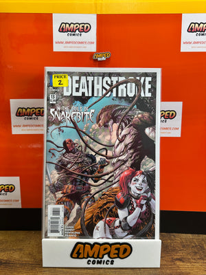 Deathstroke 13 DC Comics 2017 Harley Quinn Snakebite