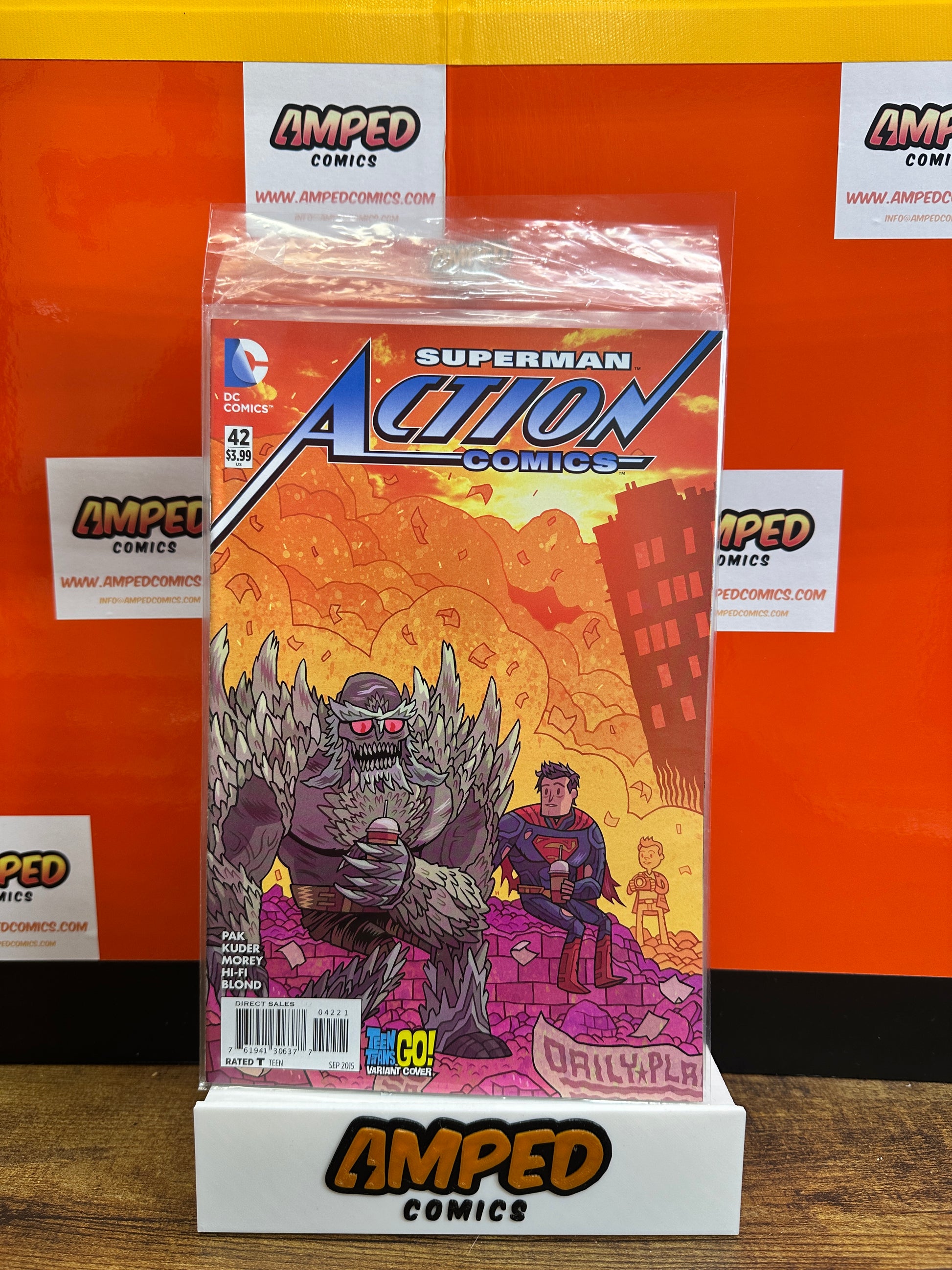 Action Comics 42 Variant Cover DC Comics Sep 2015