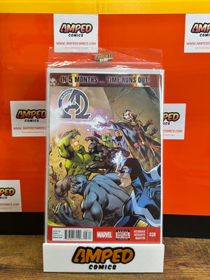 New Avengers 28 Marvel Comics Hickman Deodato 2014