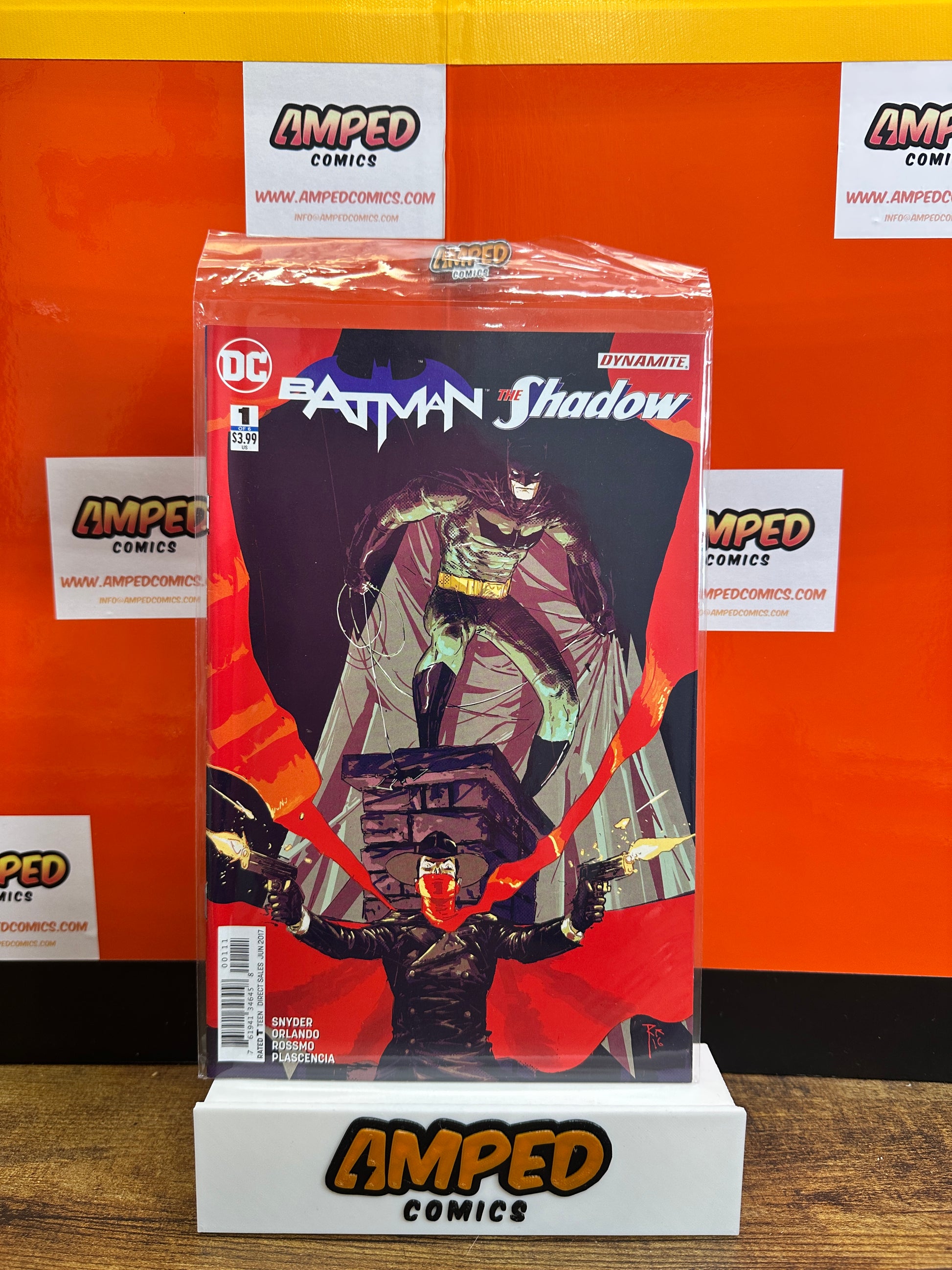Batman/The Shadow 1 (DC/Dynamite, 2017) Snyder Orlando