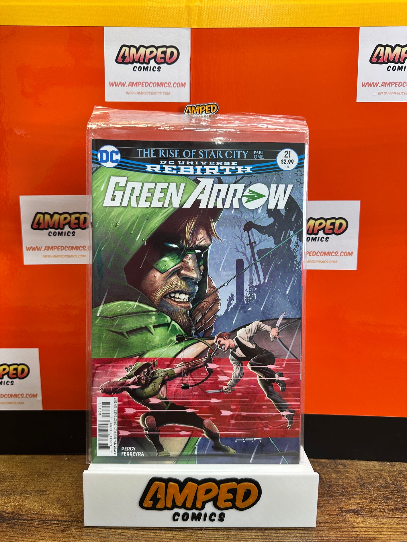 Green Arrow 21 DC Rebirth The Rise of Star City Part One