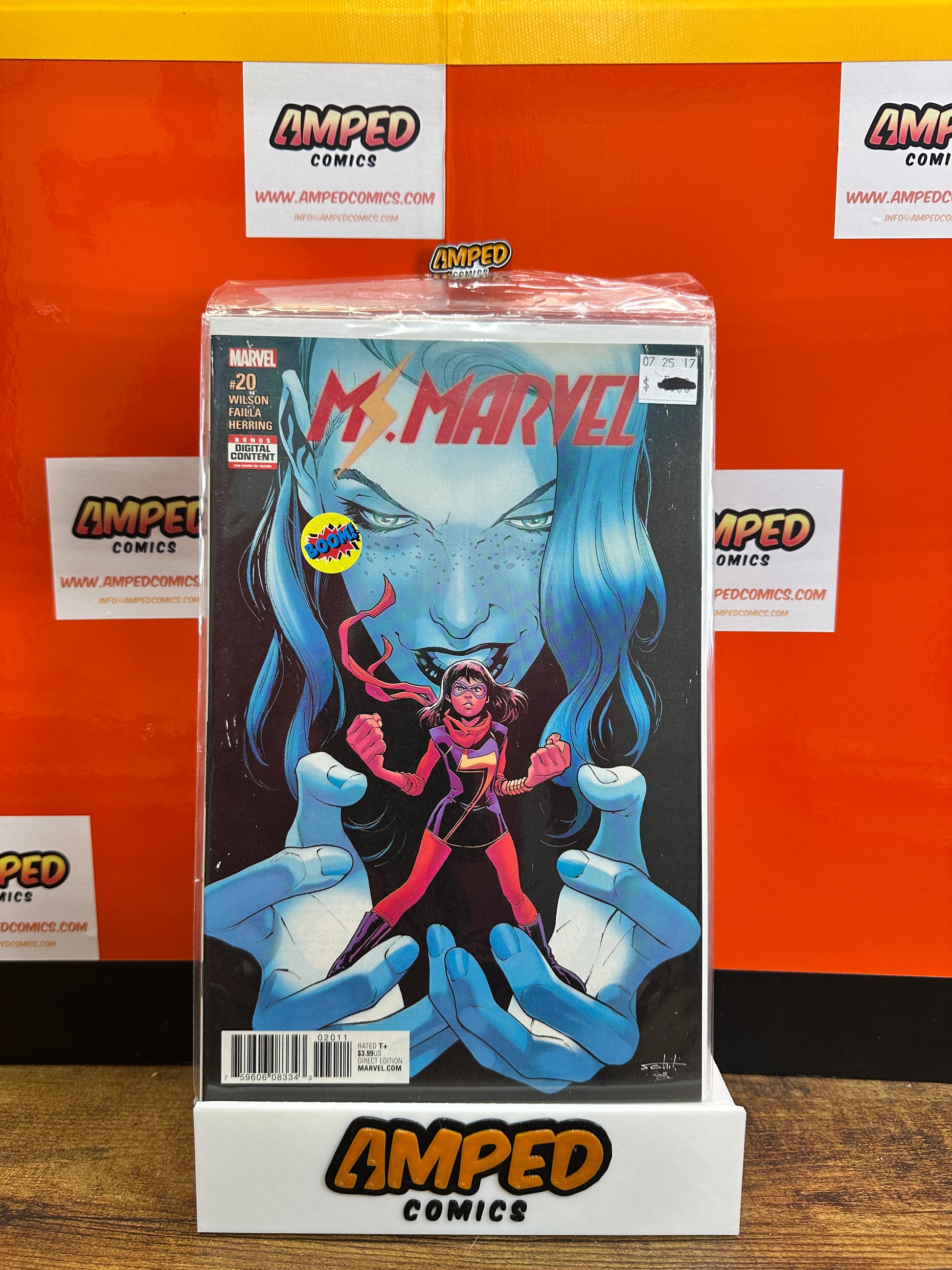 Ms. Marvel 20 Marvel Comics 2017 G. Willow Wilson