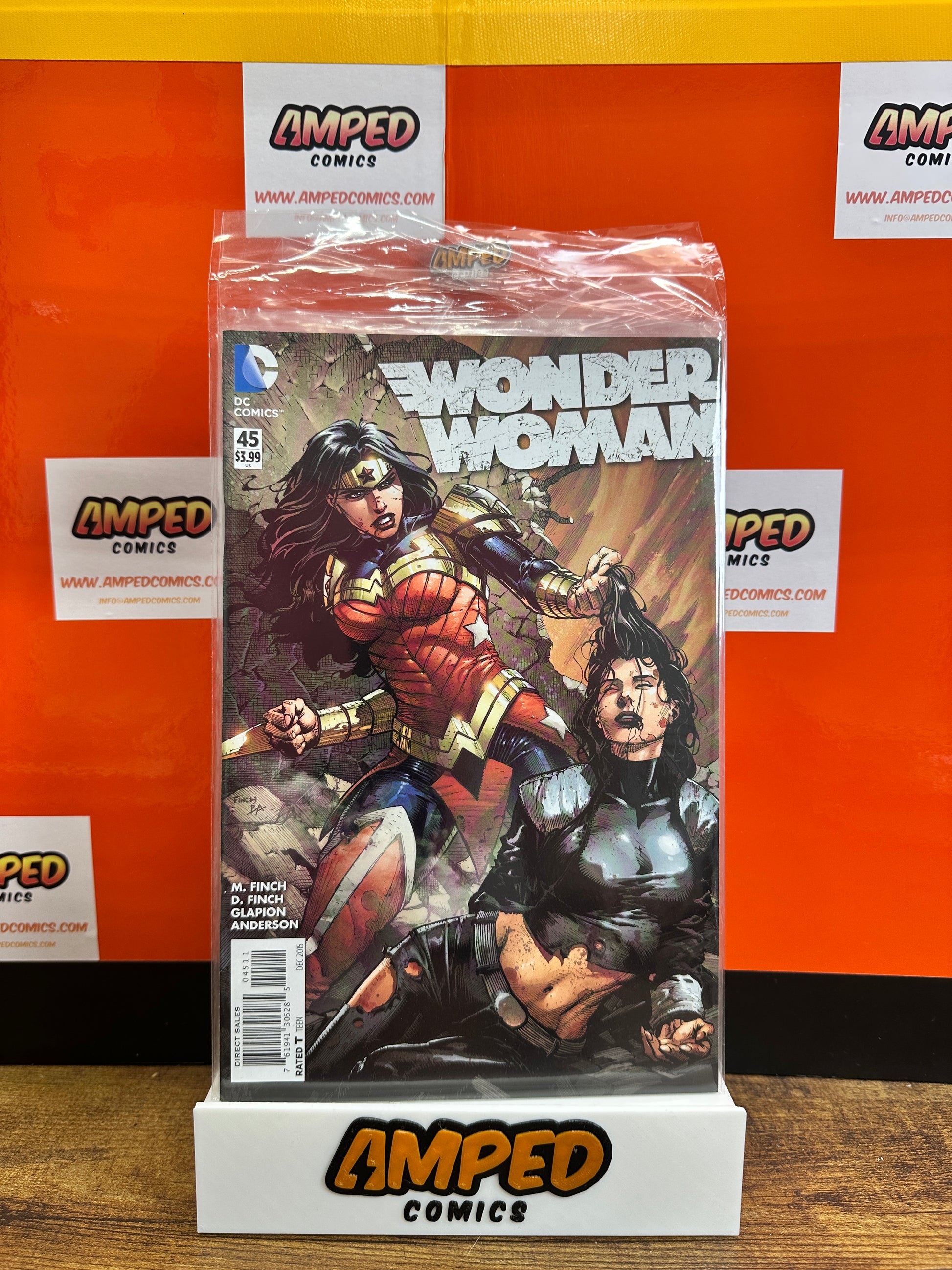 Wonder Woman 45 (2015) DC Comics by Finch Glapion