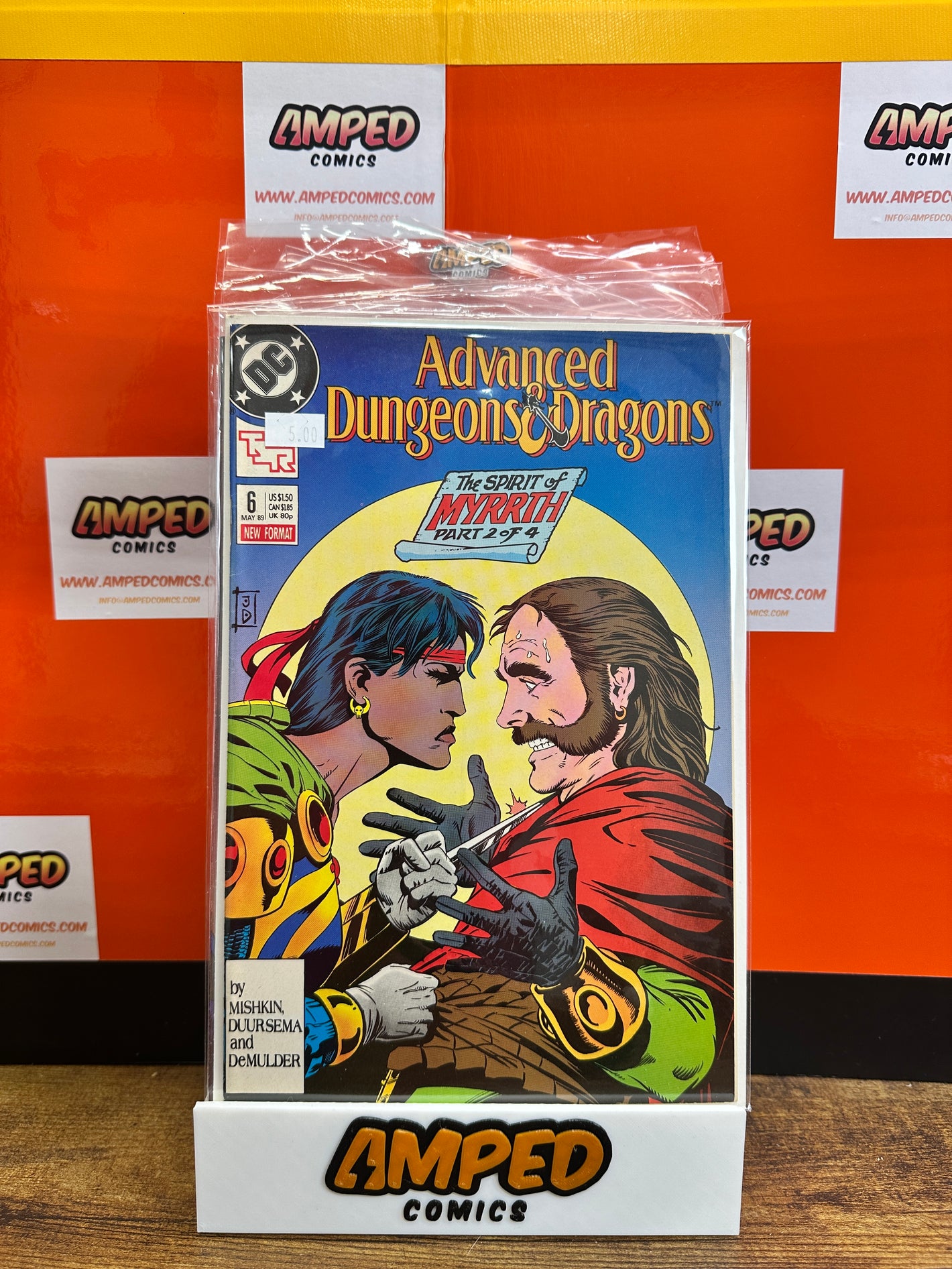 Advanced Dungeons Dragons 6 DC Comics 1989 The Spirit of Myrrth