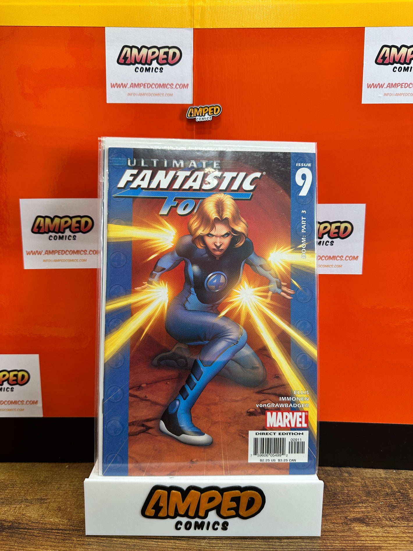 Ultimate Fantastic Four 9 Marvel Comics Doom Part 3