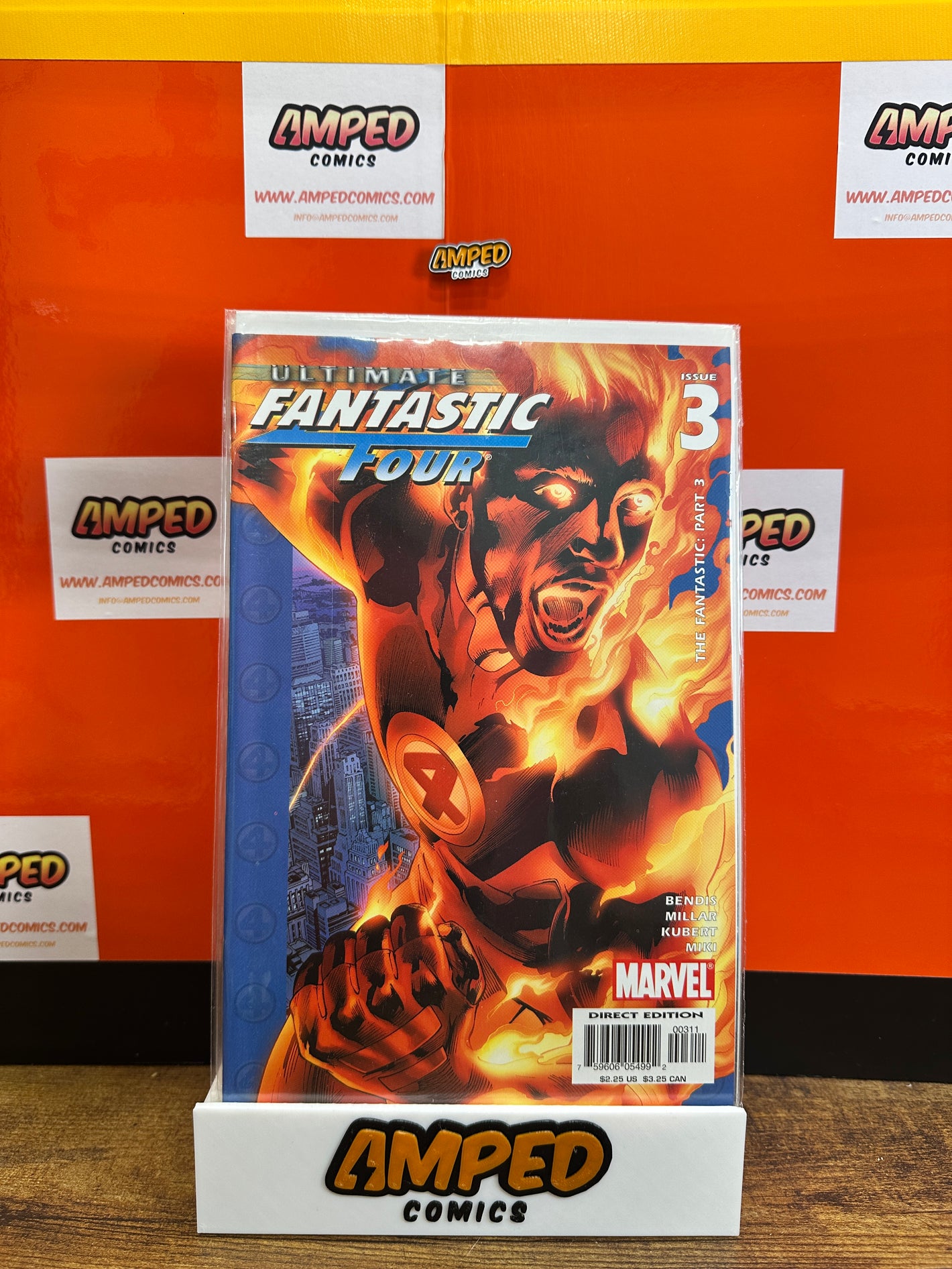 Ultimate Fantastic Four 3 Marvel Comics 2004 Bendis Millar Kubert
