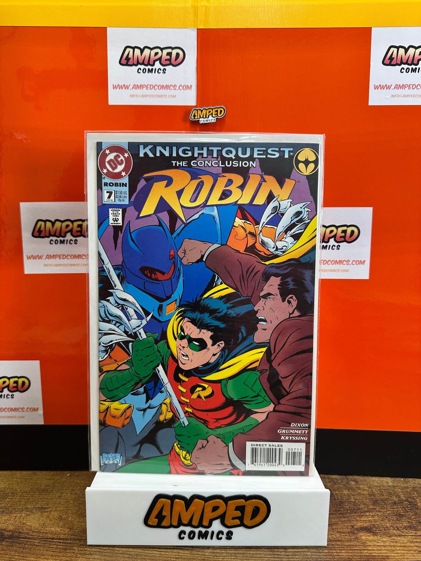 Robin 7 Knightquest Conclusion DC Comics 1994