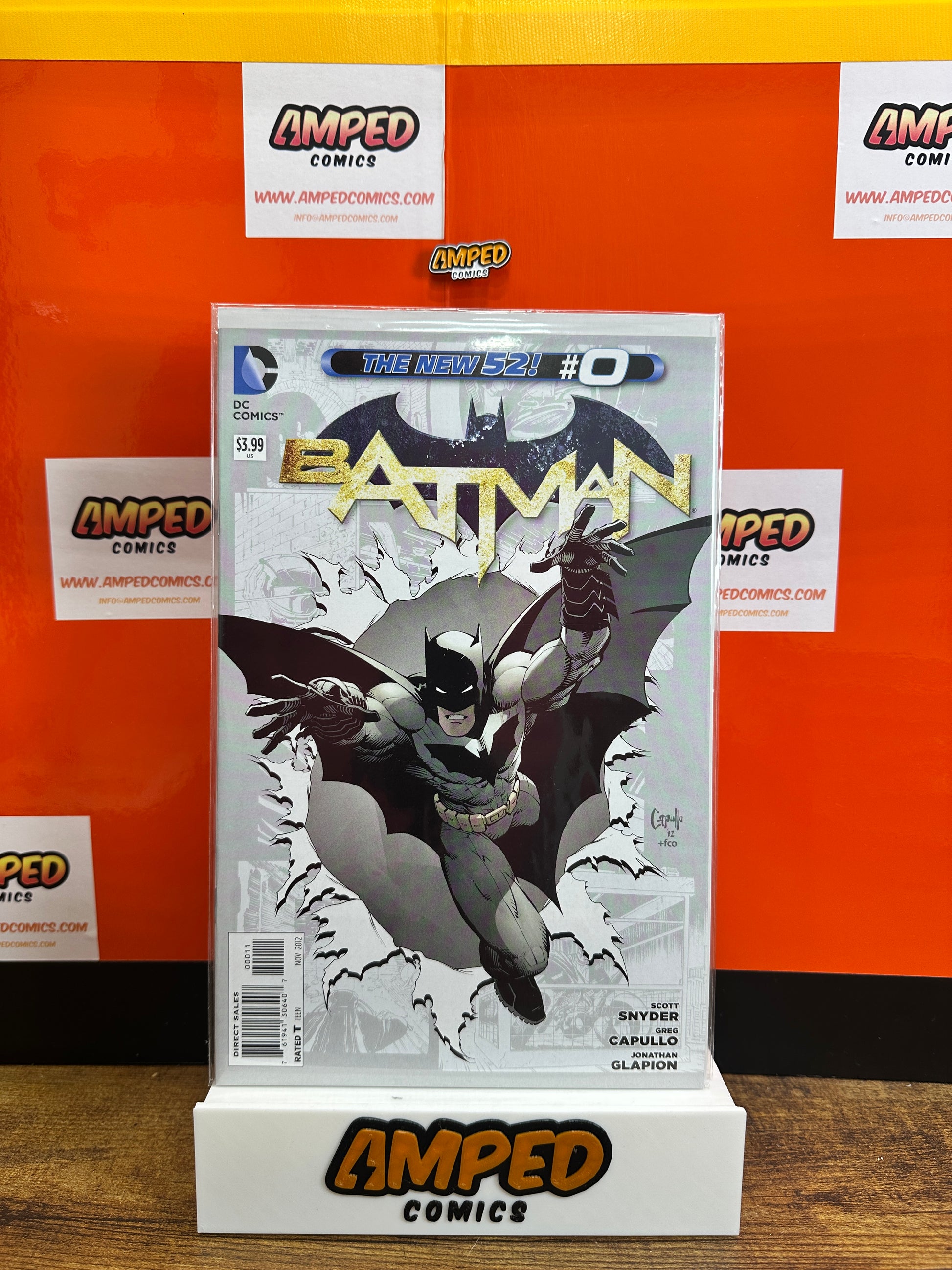 Batman 0 The New 52 DC Comics 2012 Snyder Capullo