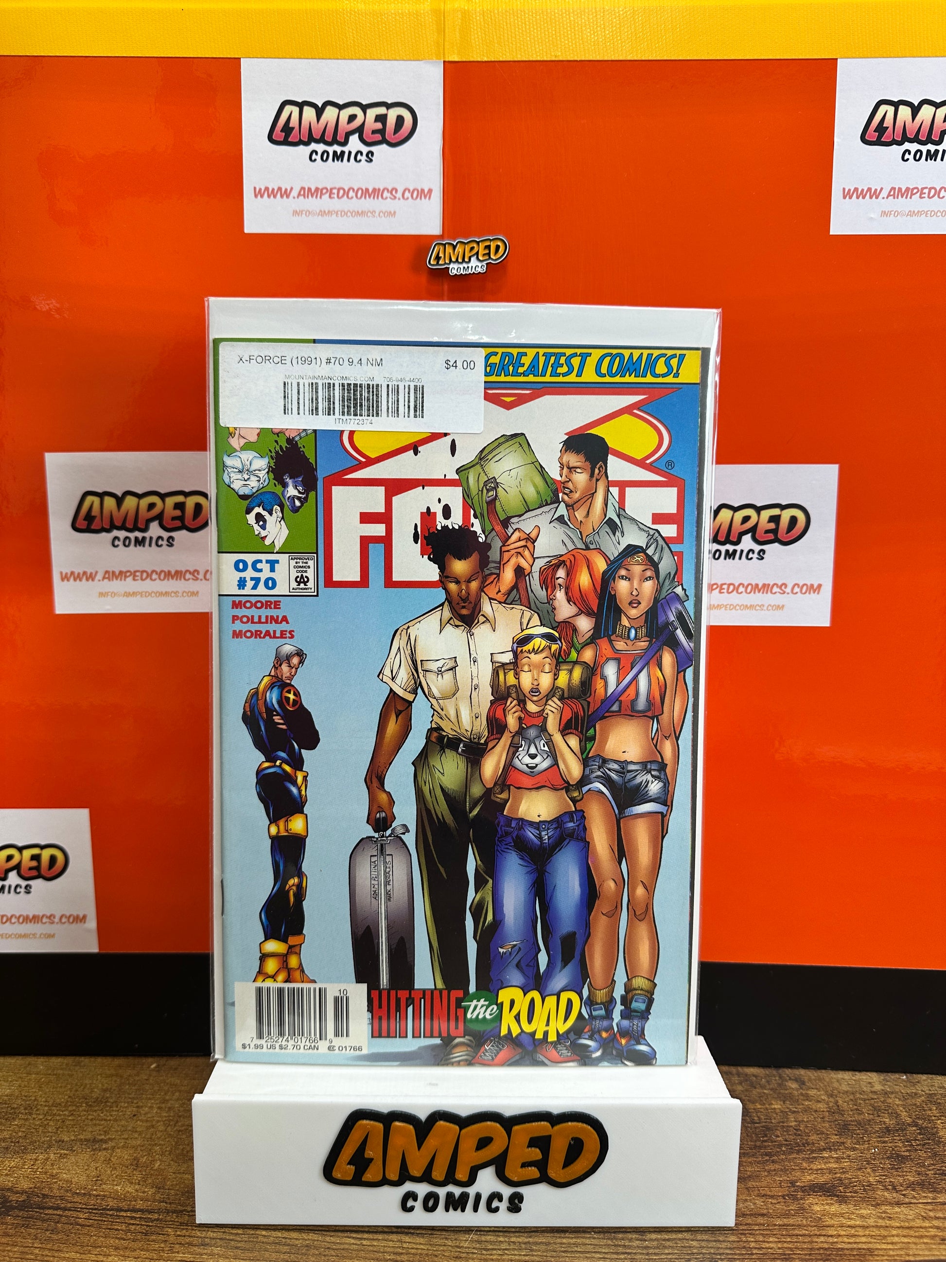 X-Force 70 (1991) Marvel Comics - Hitting the Road