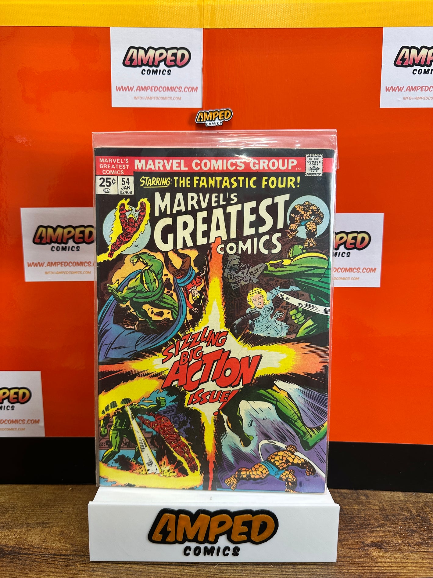 Marvels Greatest Comics 54 Jan 1975 Fantastic Four Marvel