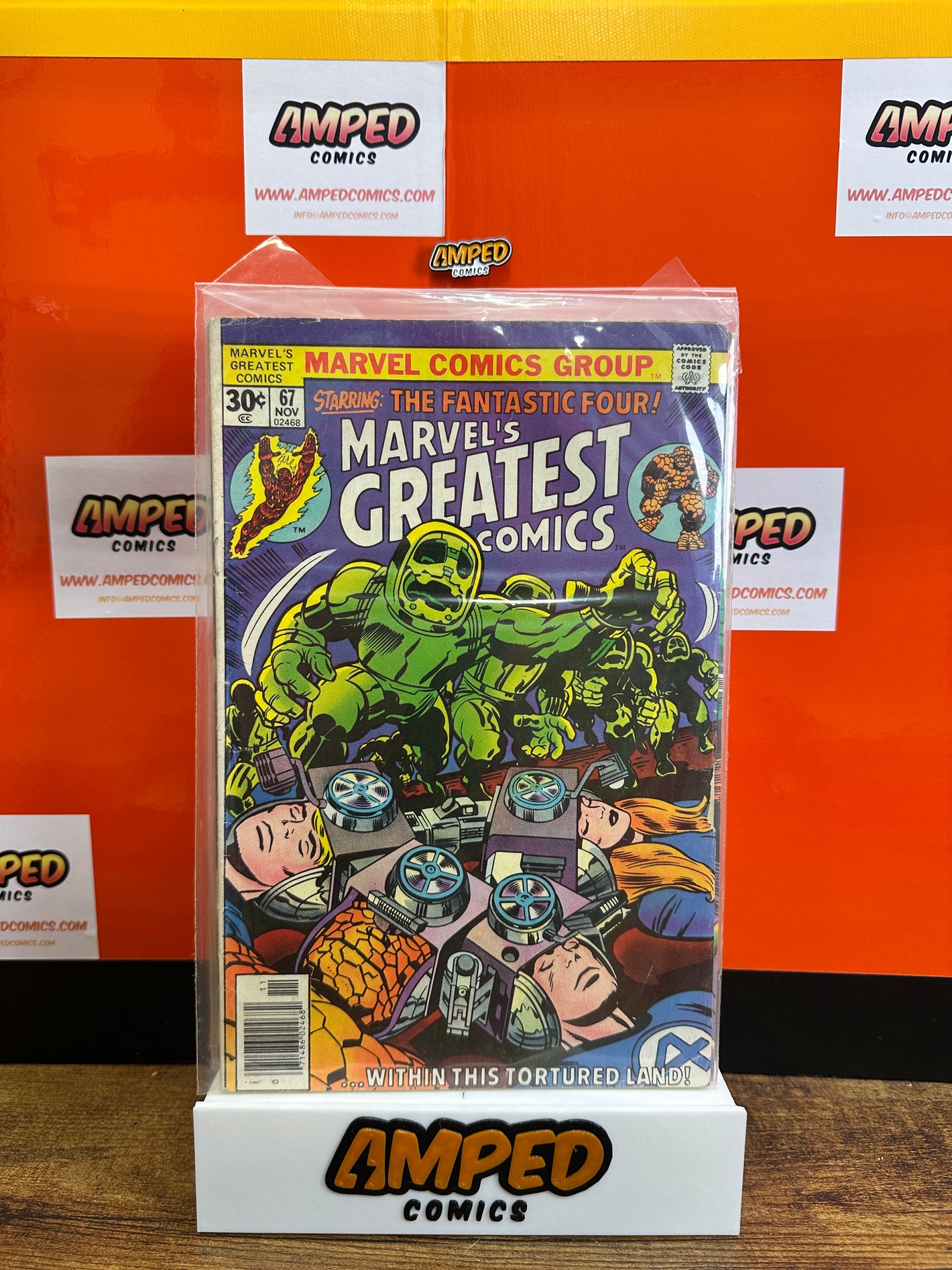 Marvels Greatest Comics 67 Nov 1976 Fantastic Four Marvel