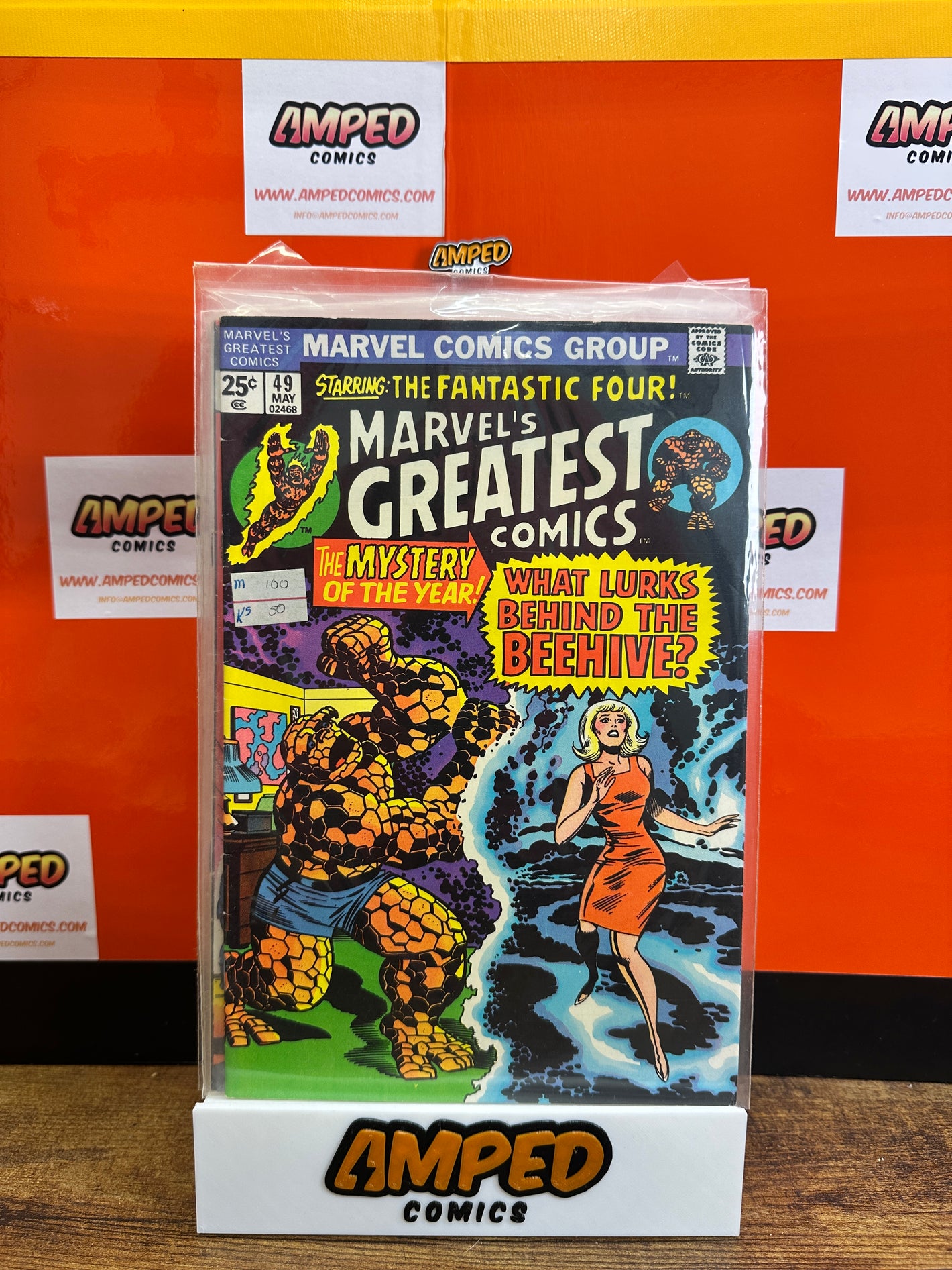 Marvels Greatest Comics 49 May 1974 Fantastic Four Marvel